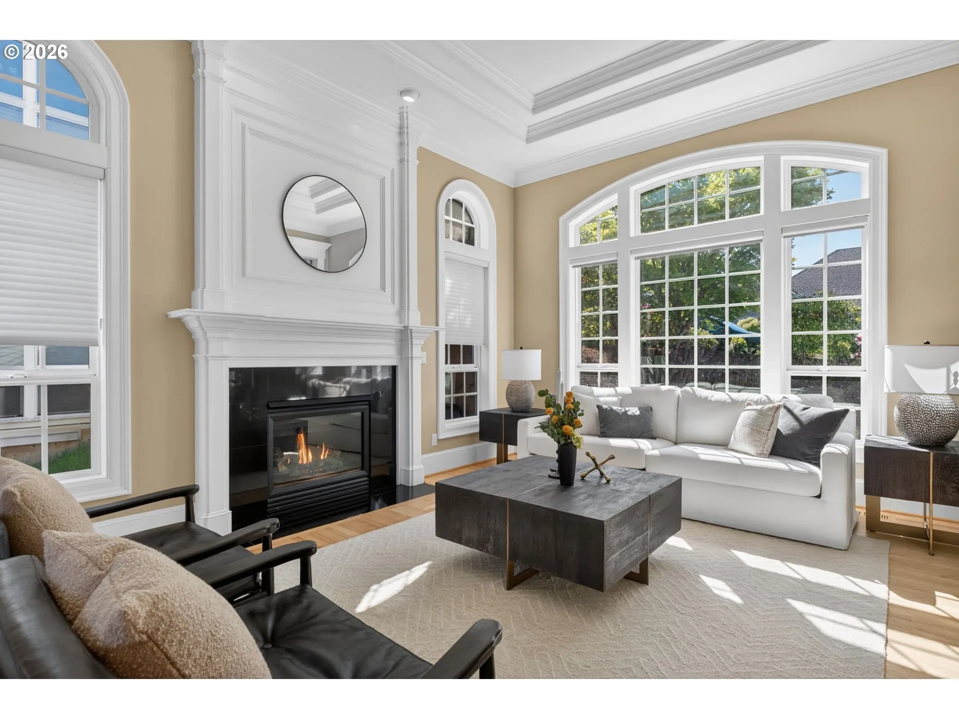 Living Room-Fireplace