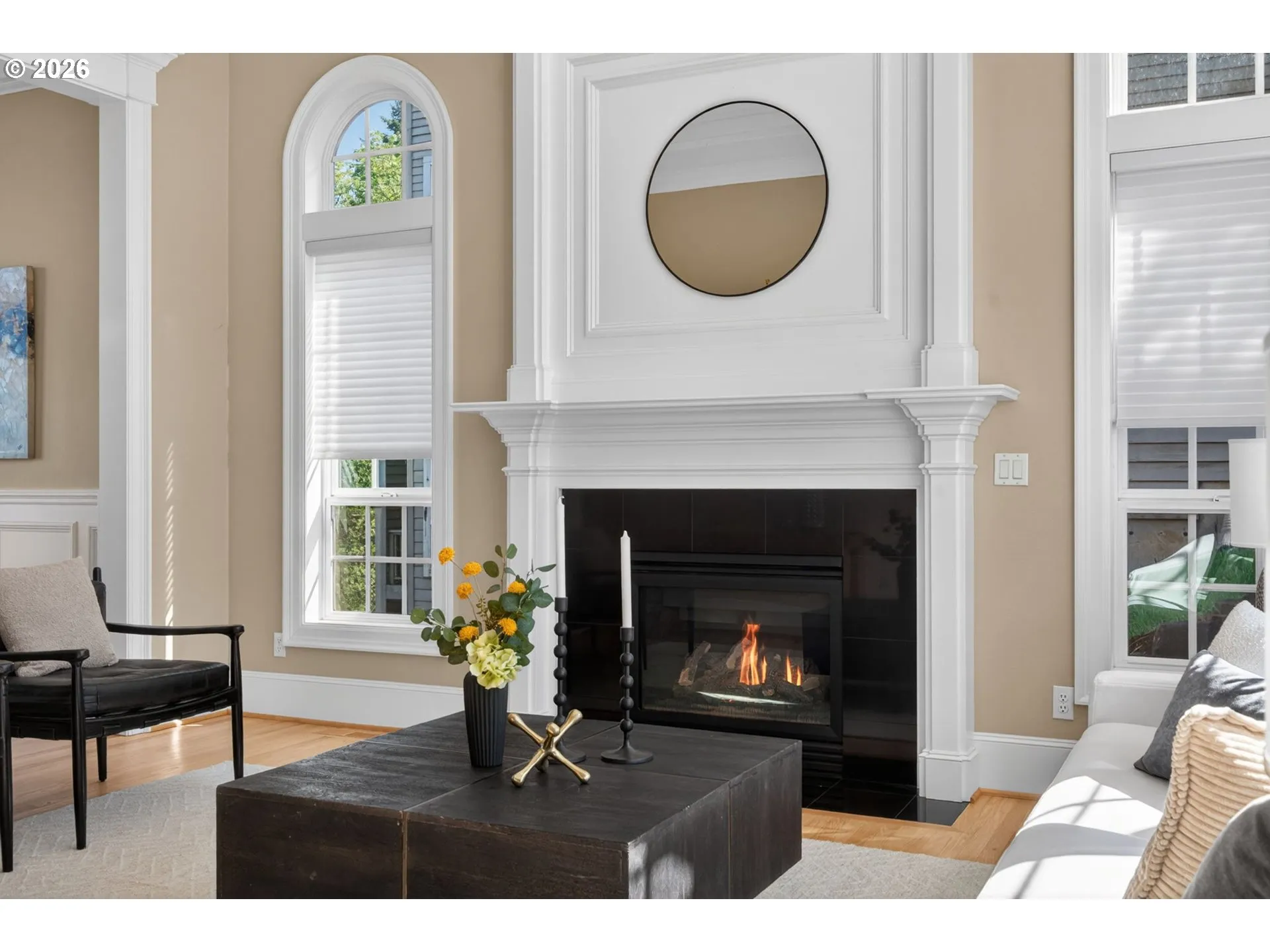Living Room-Fireplace