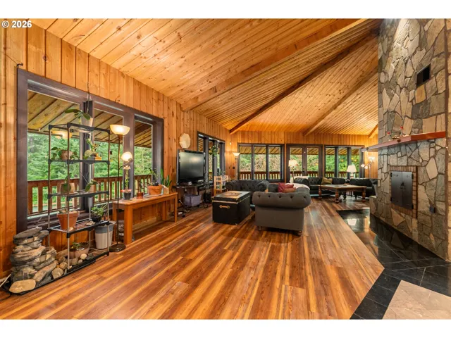 Living Room-Fireplace