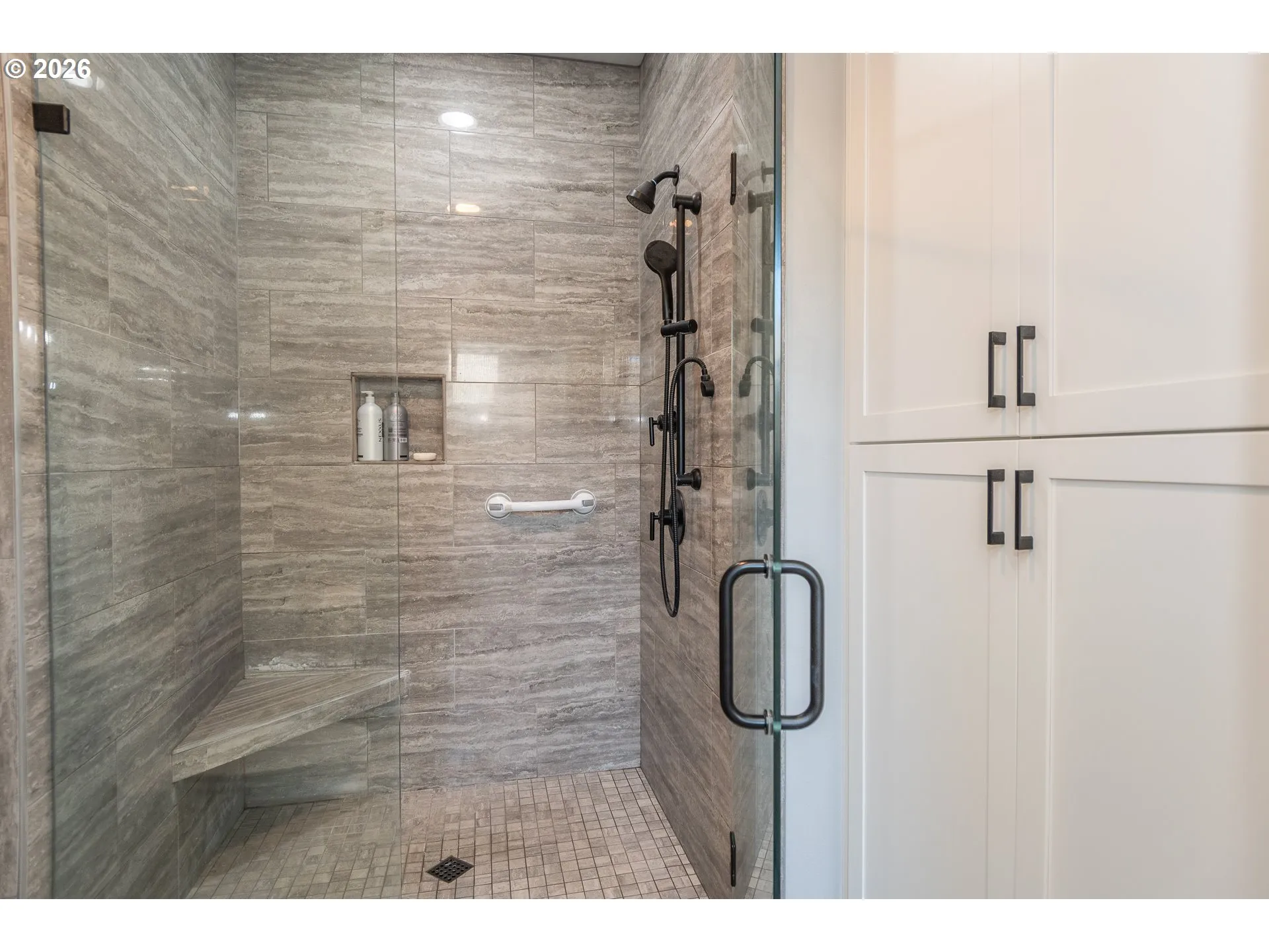 Bathroom, Attached-Walk in Shower