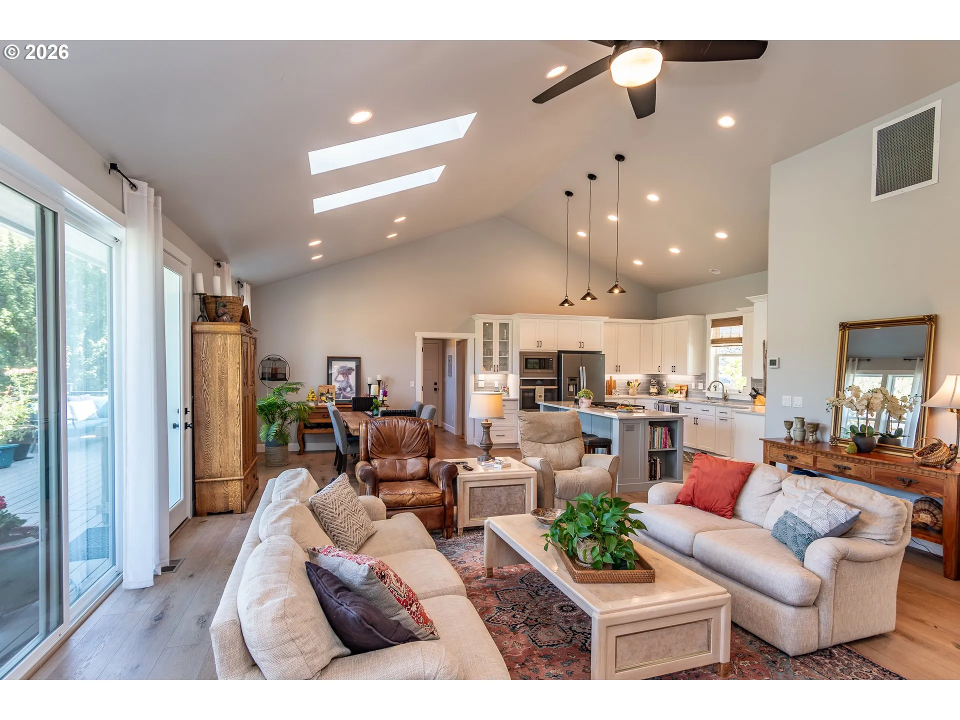 Kitchen/Dining Room-Ceiling Fan