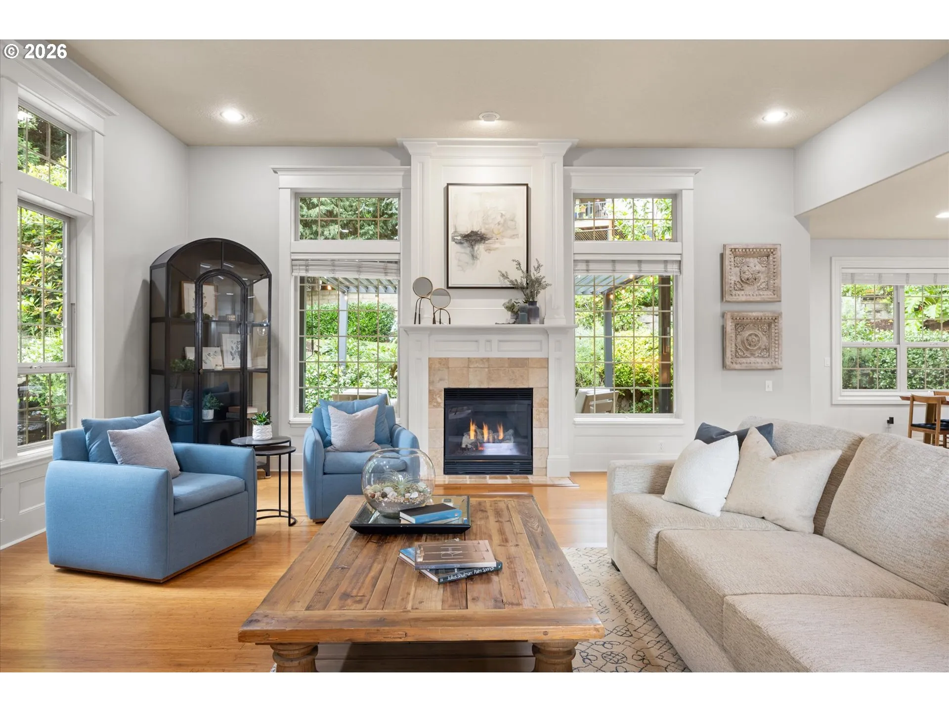 Living Room-Fireplace