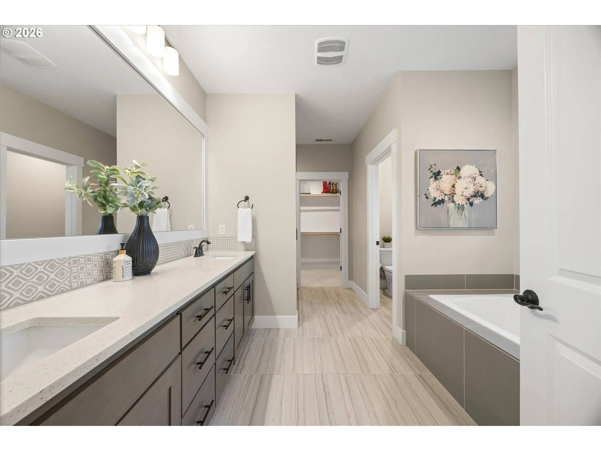 Primary Bedroom-Attached Bathroom