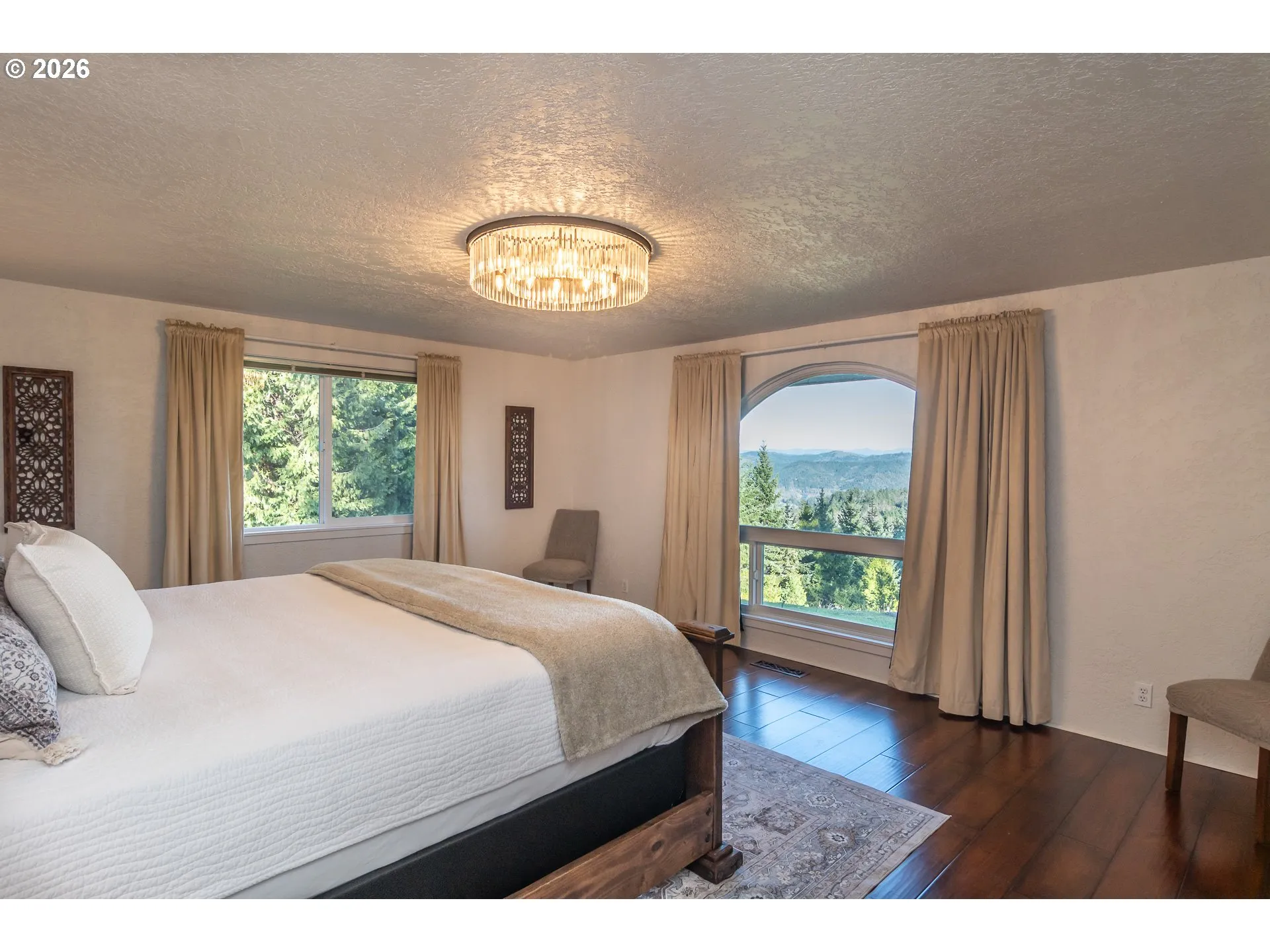 Bedroom, Owner's Suite-View From