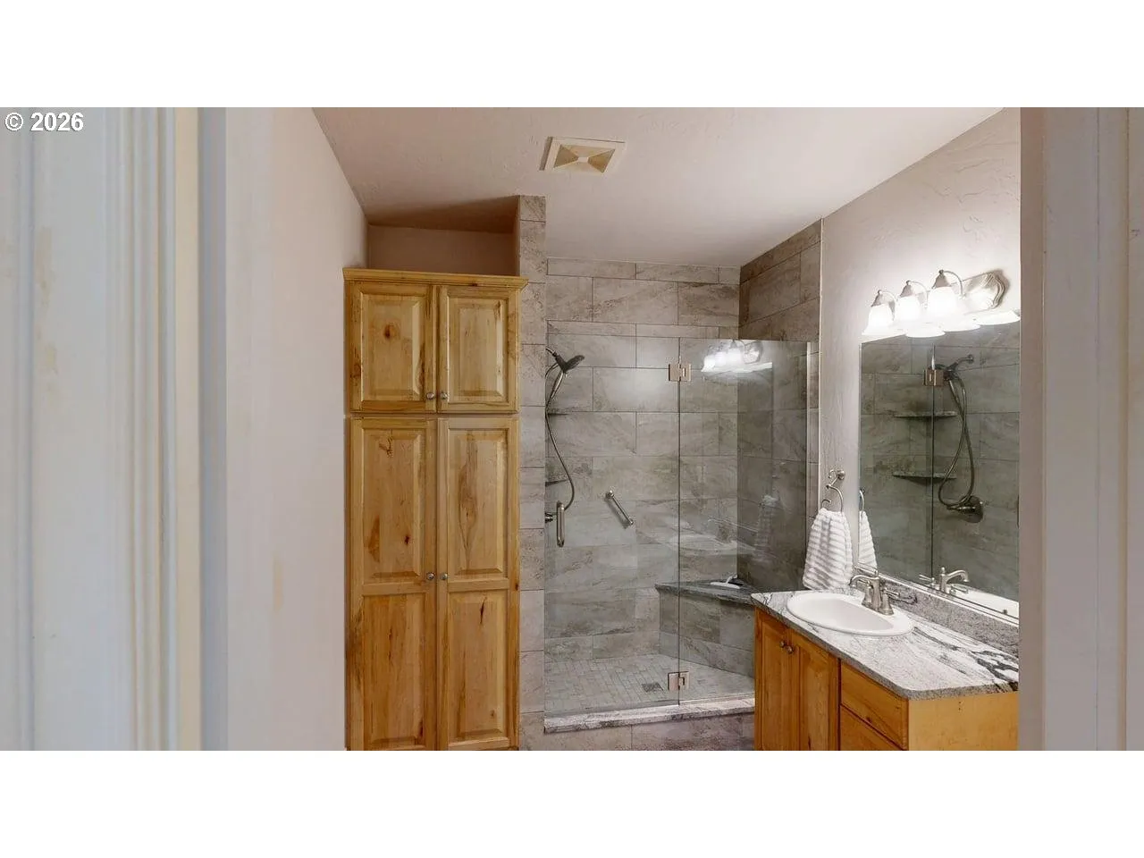 Bathroom, Attached-Walk in Shower