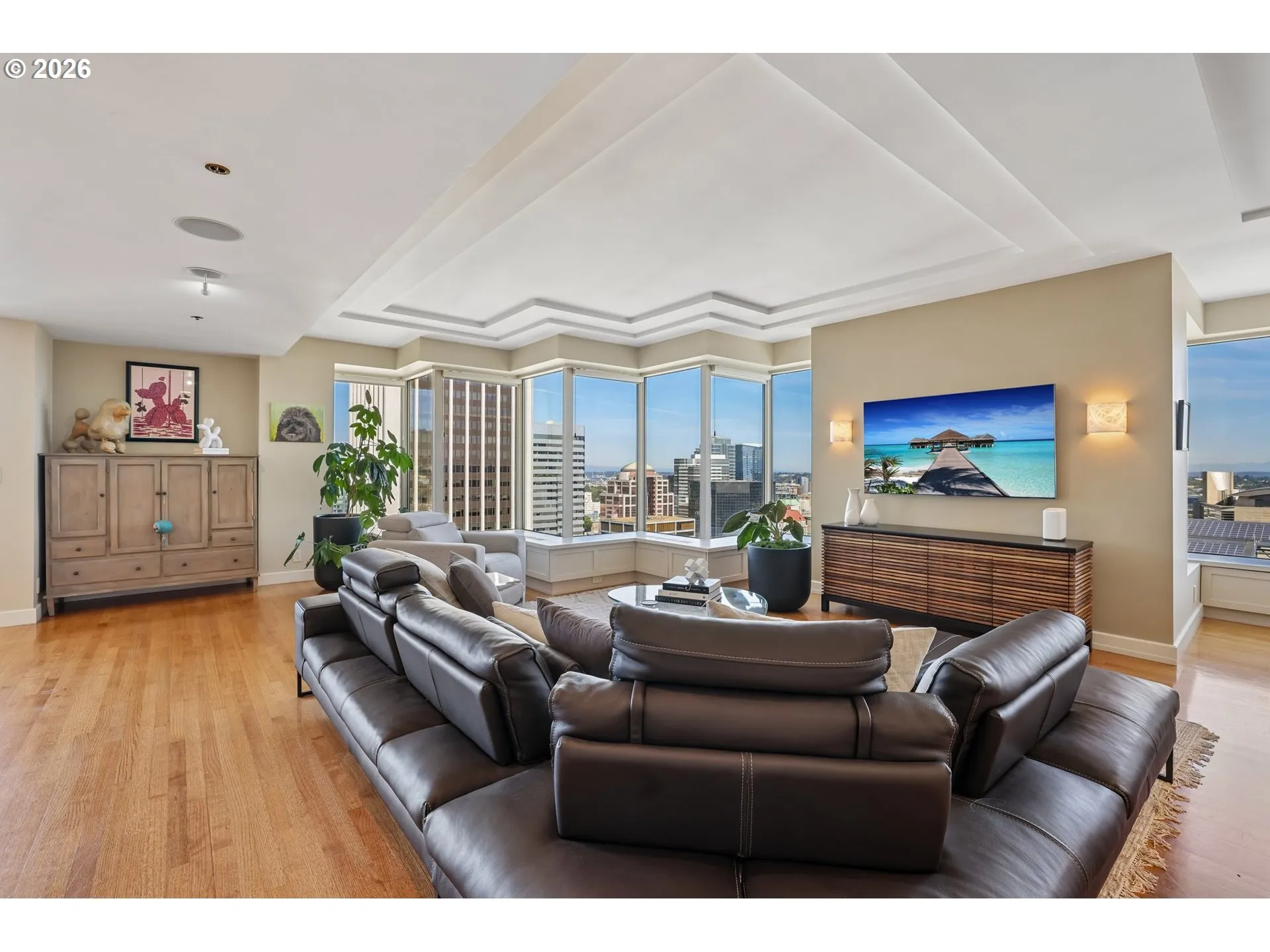 Living Room-View From