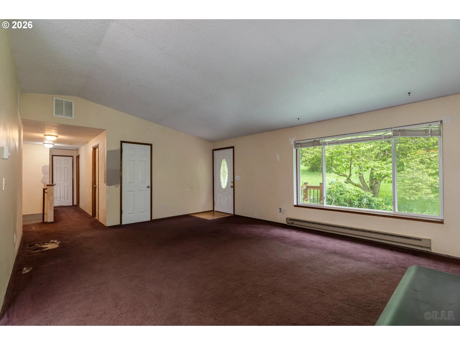Living Room-Vaulted Ceilings