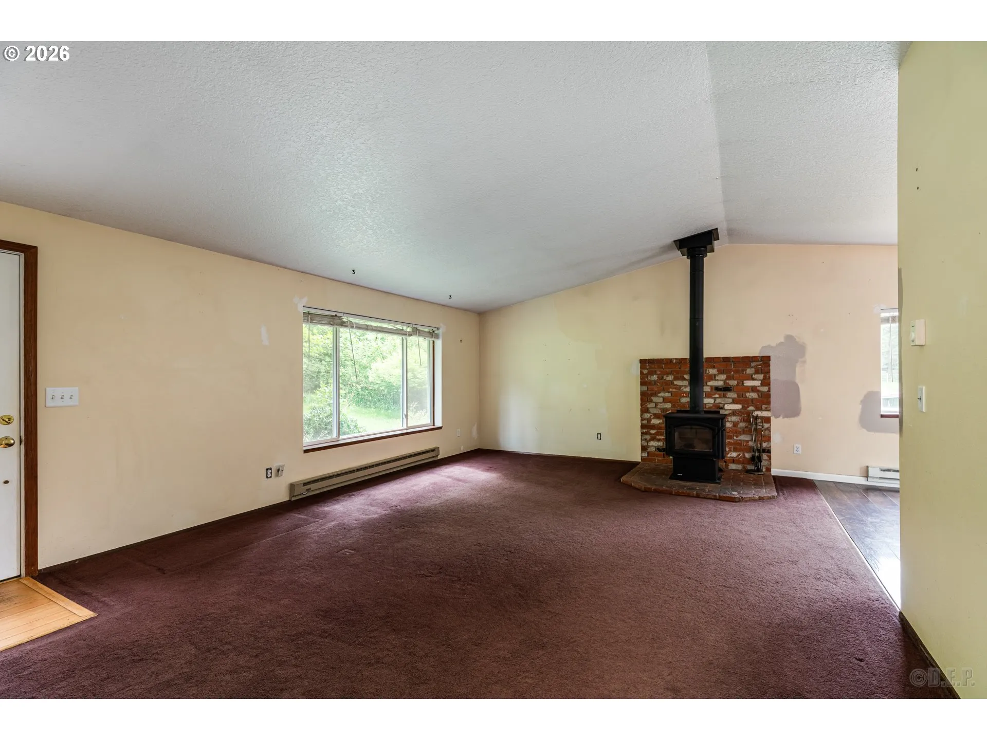 Living Room-Fireplace
