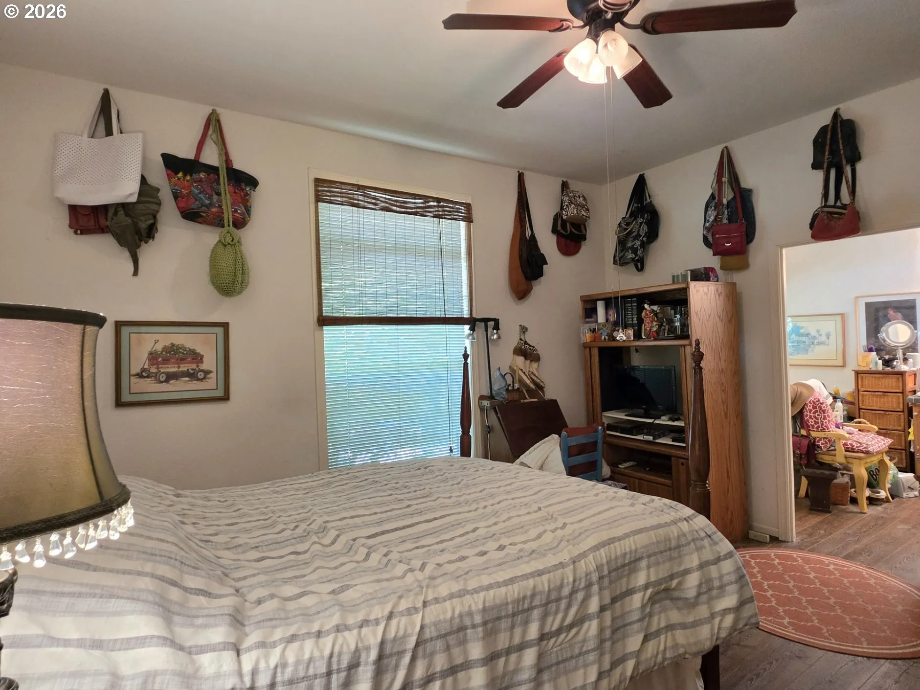Bedroom, Primary-Ceiling Fan