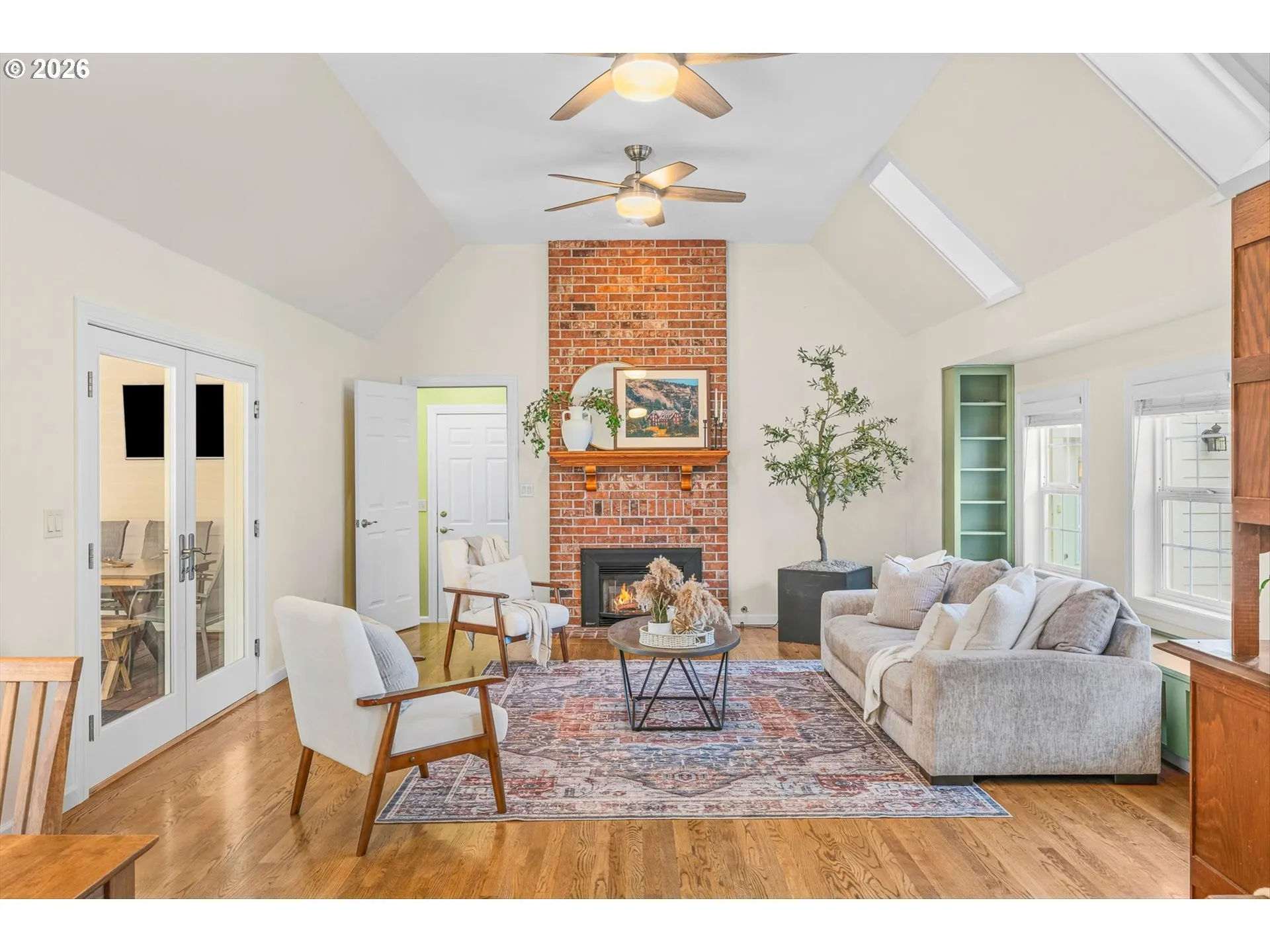 Family Room-Skylight