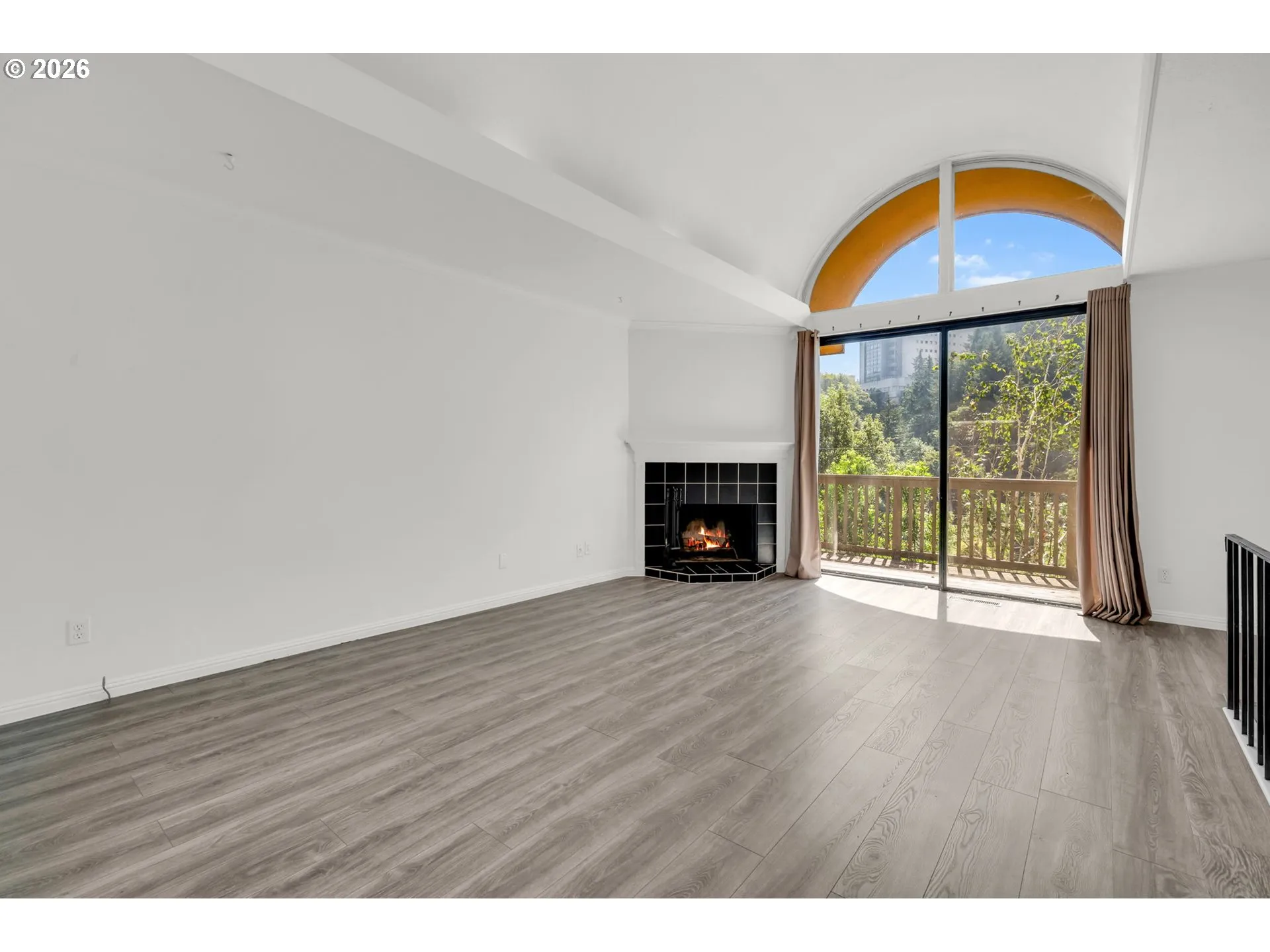 Living Room-Fireplace