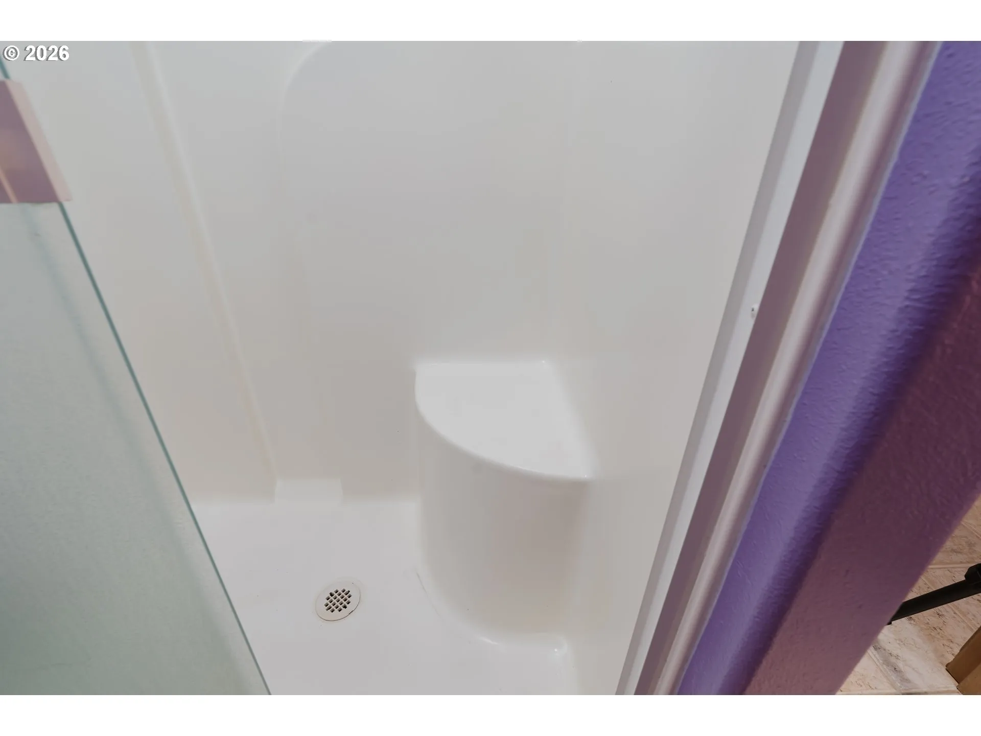 Bathroom, Attached-Walk in Shower