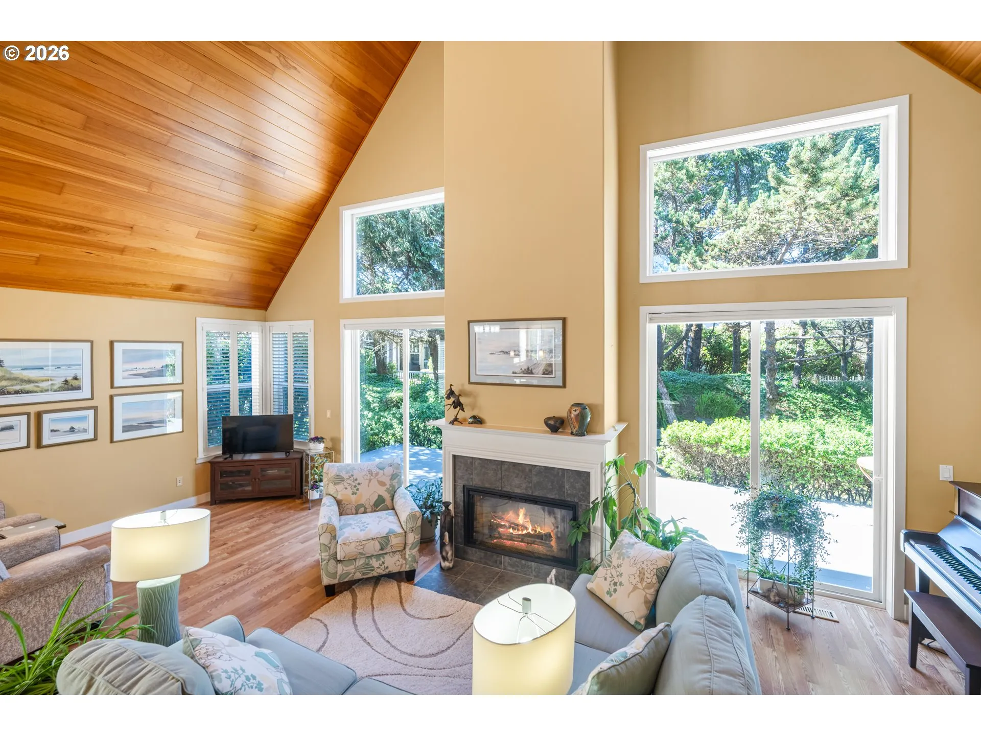 Living Room-View From