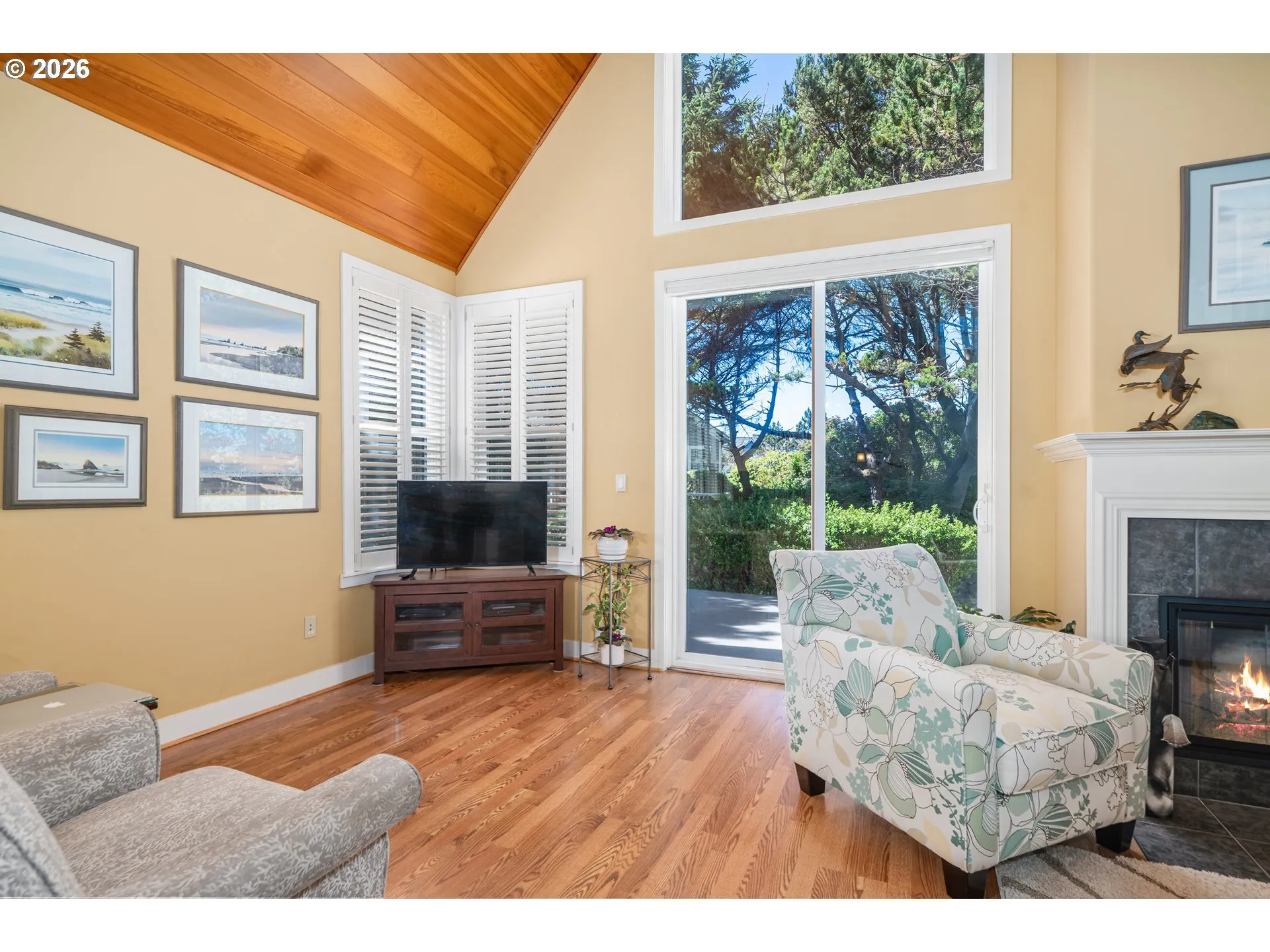 Living Room-View From