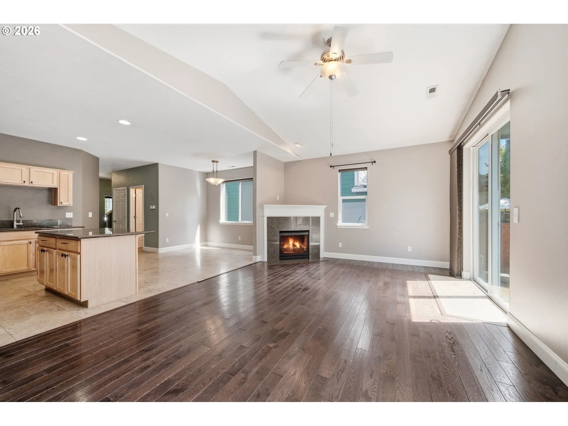 Living Room-Fireplace