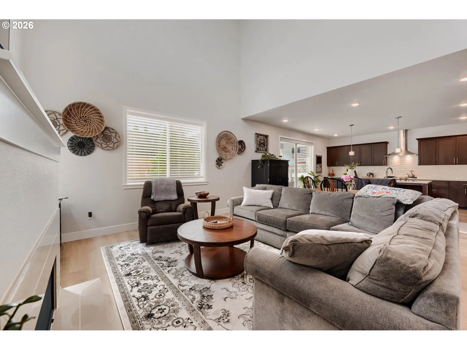 Living Room-Vaulted Ceilings