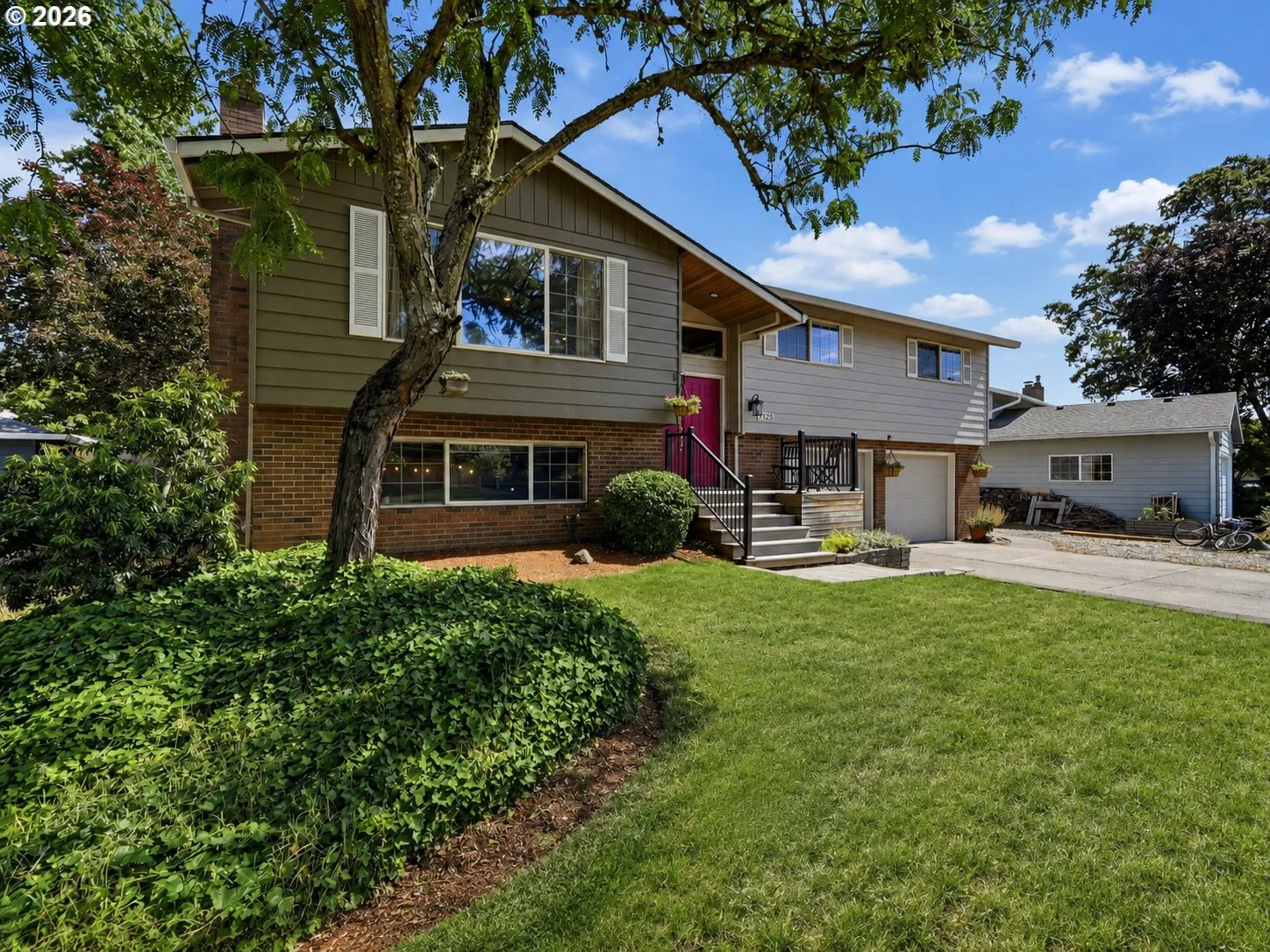 Front Yard-View From