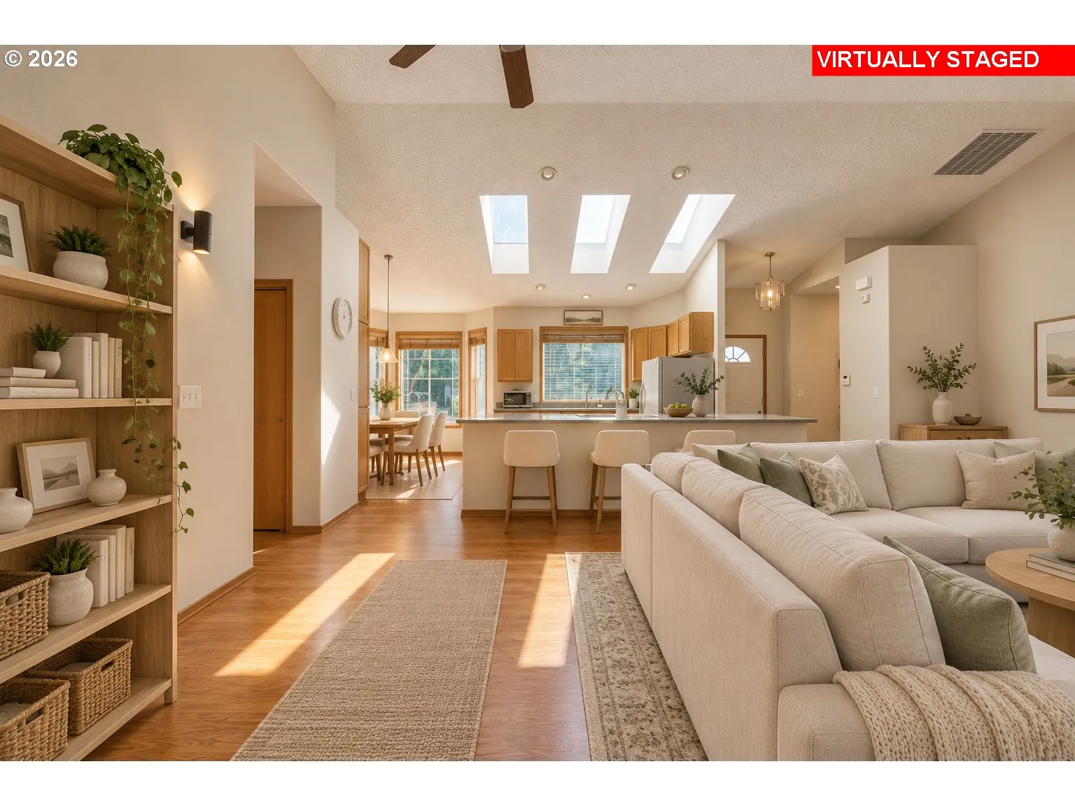 Great Room-Skylight