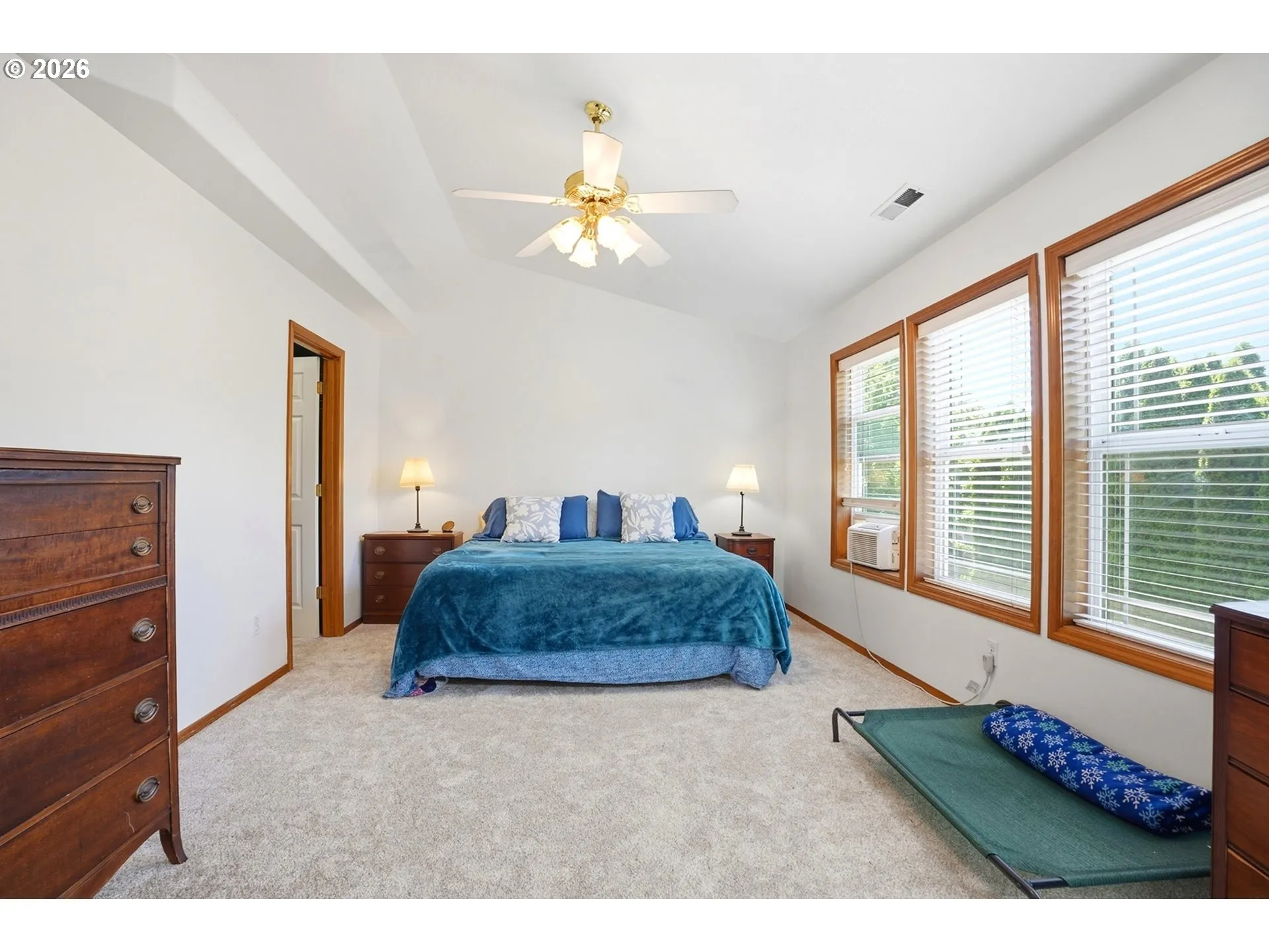 Primary Bedroom-Vaulted Ceilings
