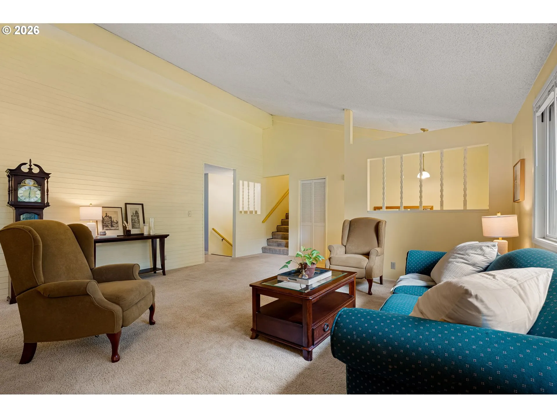 Living Room-Vaulted Ceilings