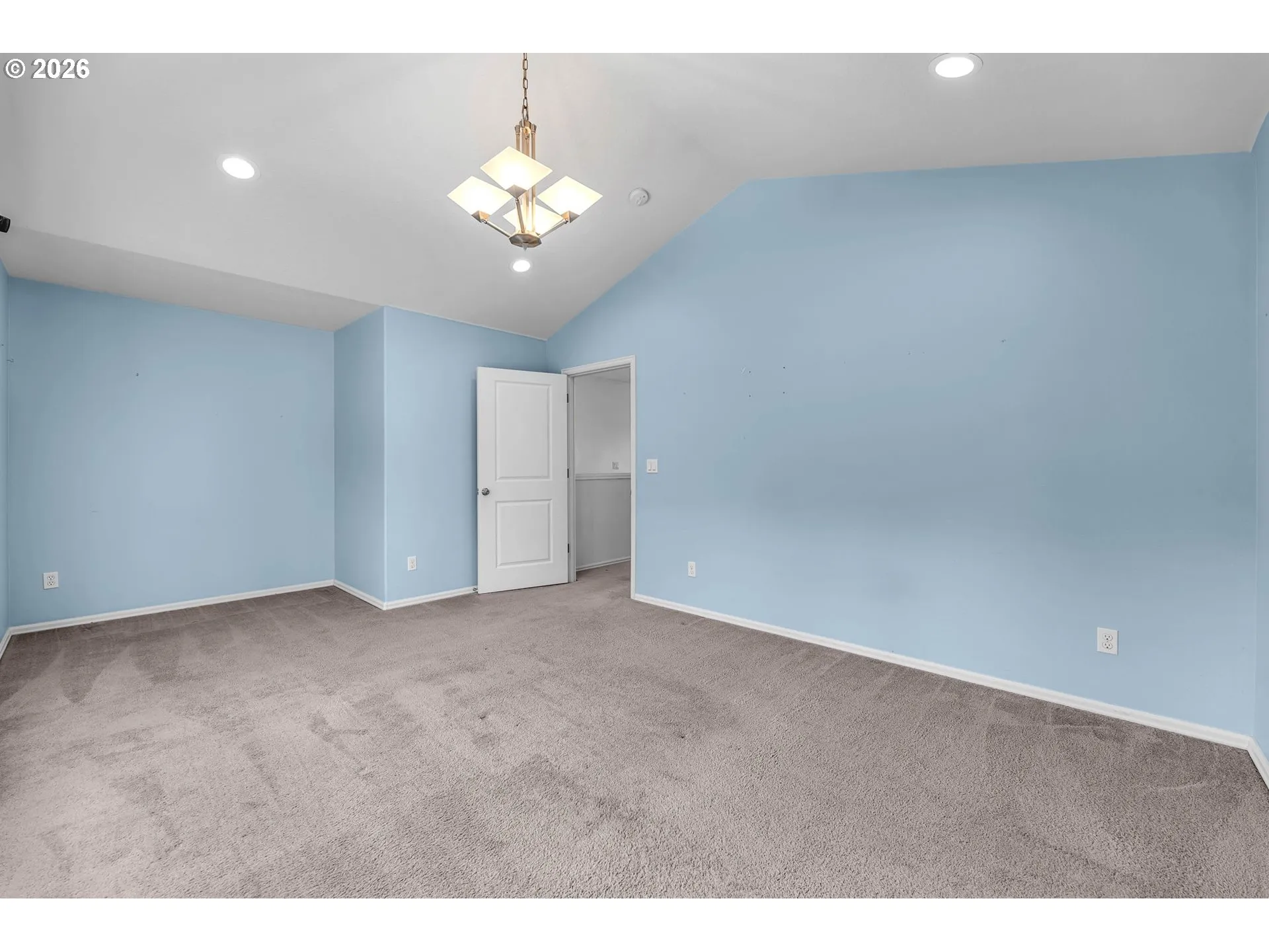 Primary Bedroom-Vaulted Ceilings