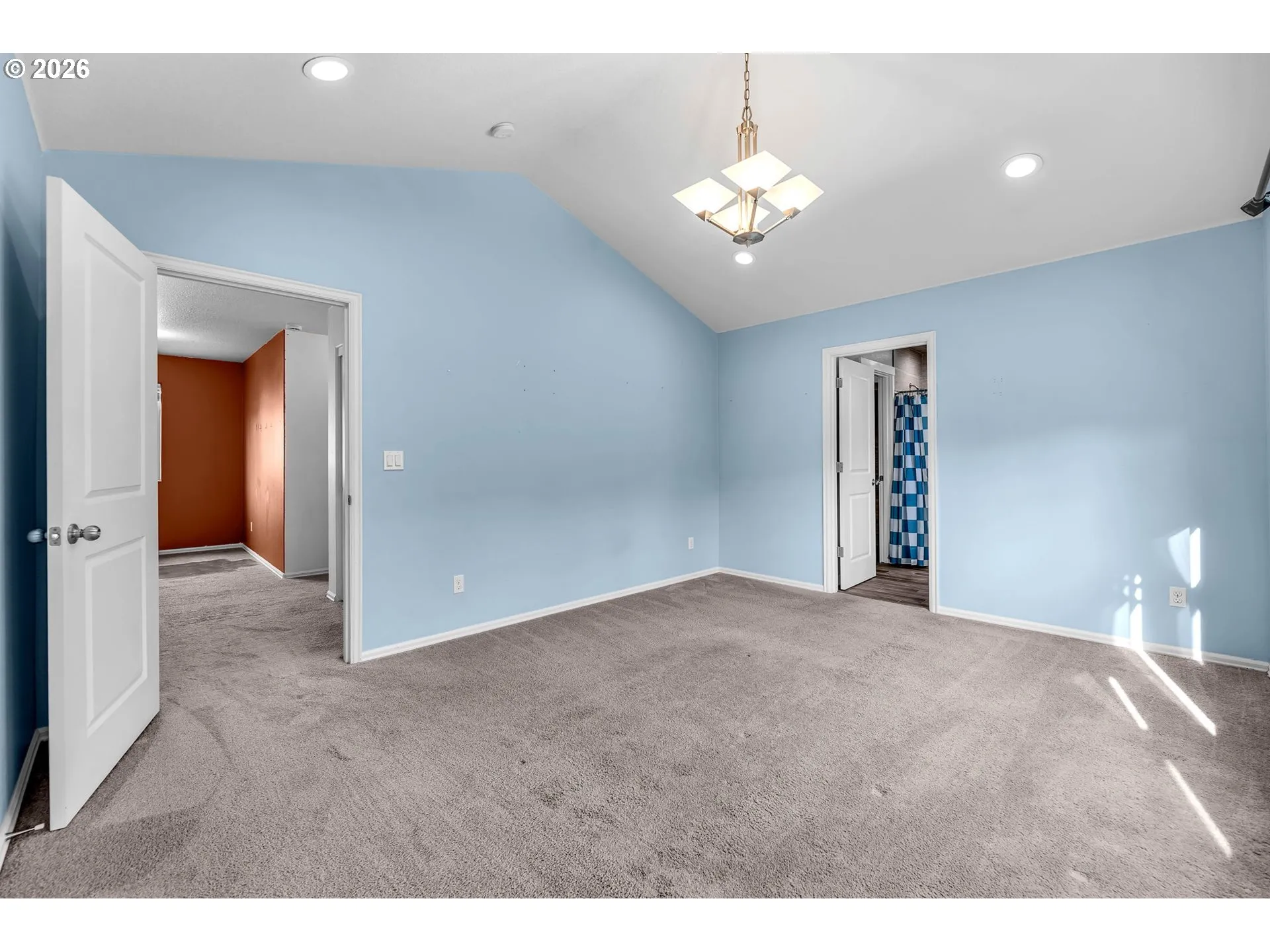Primary Bedroom-Vaulted Ceilings