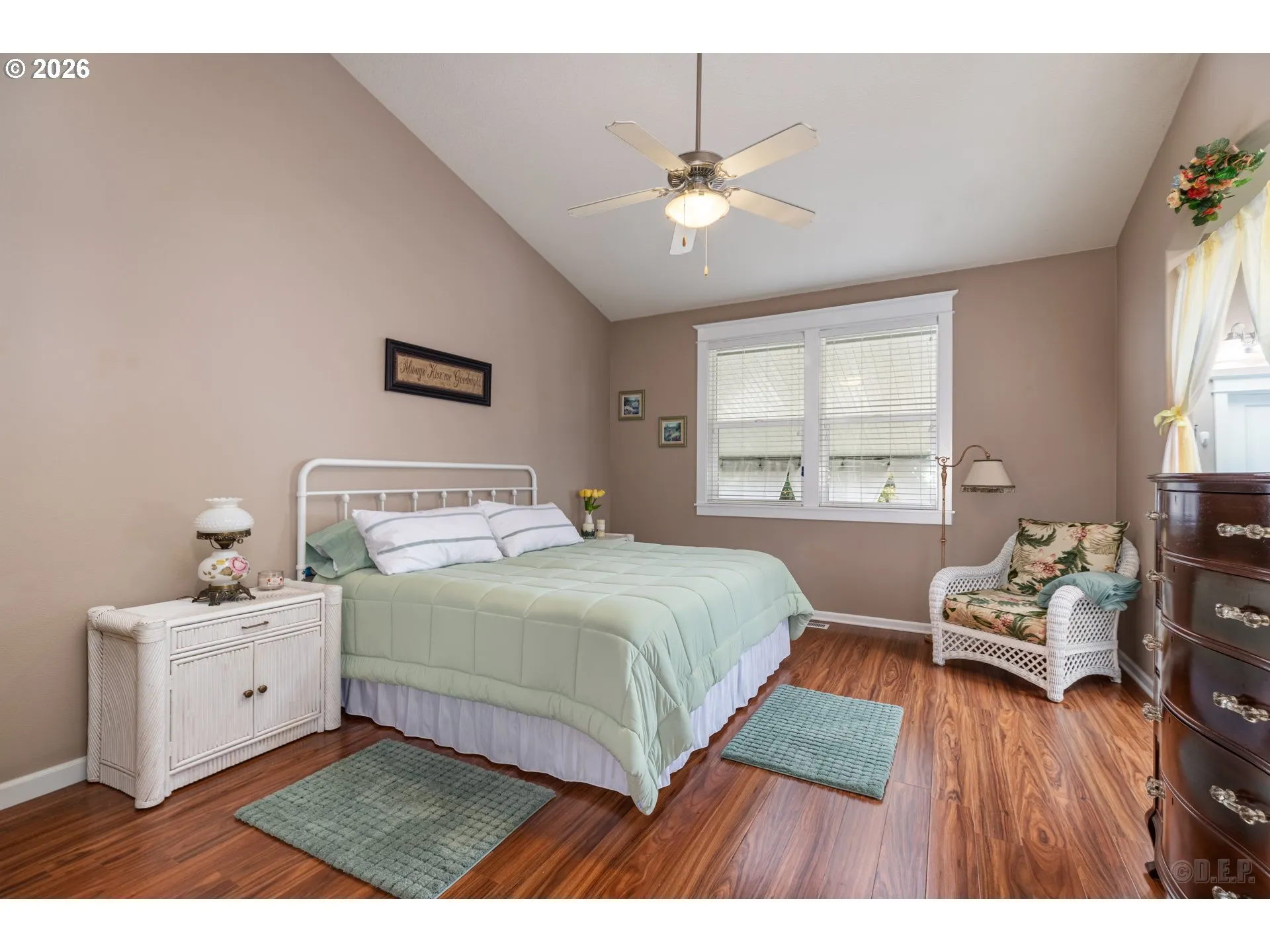 Bedroom, Primary-Ceiling Fan