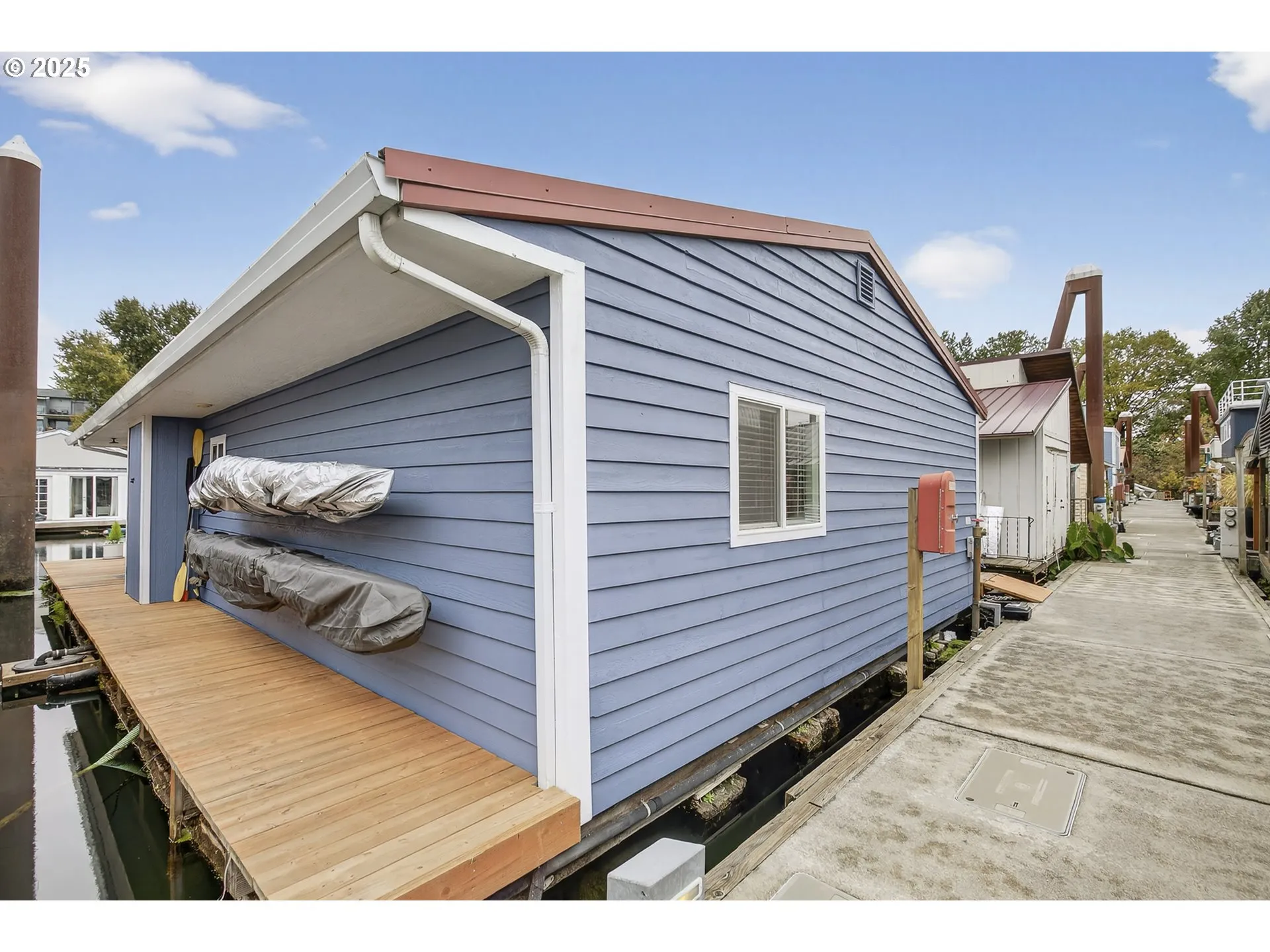 Exterior-West Facing