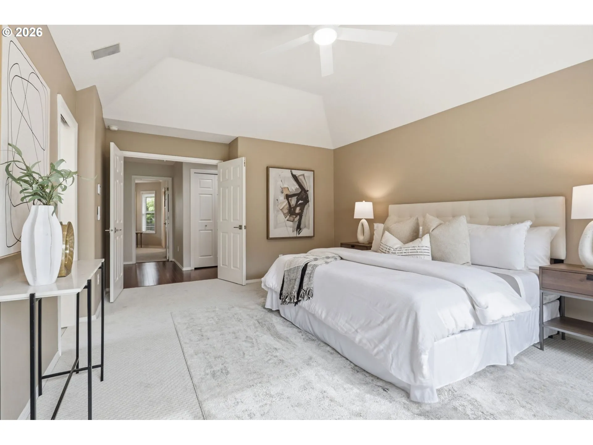 Primary Bedroom-Coffered Ceilings