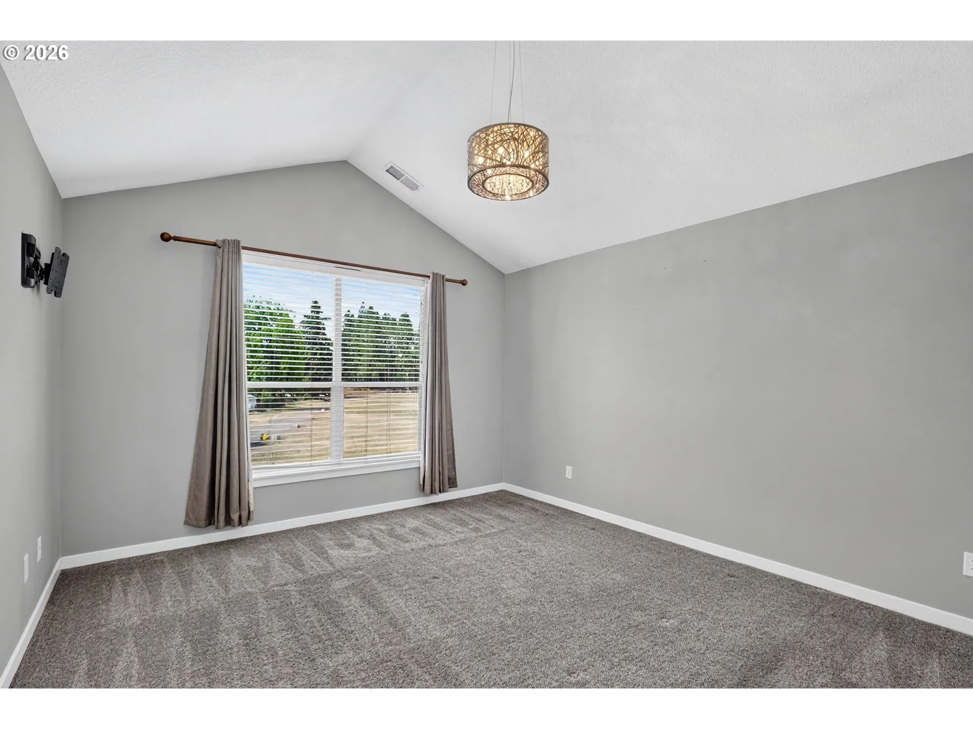 Owner's Suite Bedroom-Vaulted Ceilings