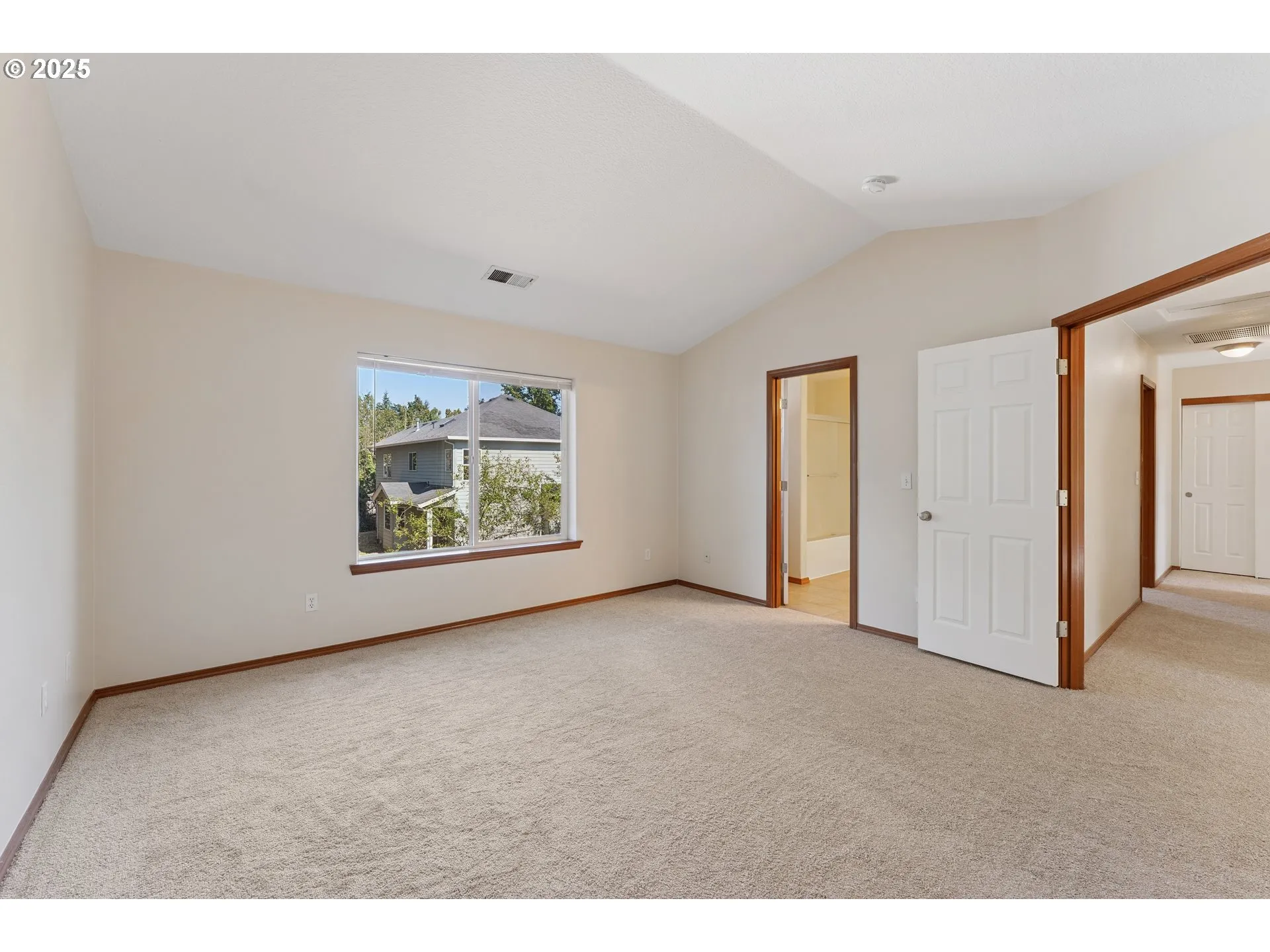 Owner's Suite Bedroom-Vaulted Ceilings