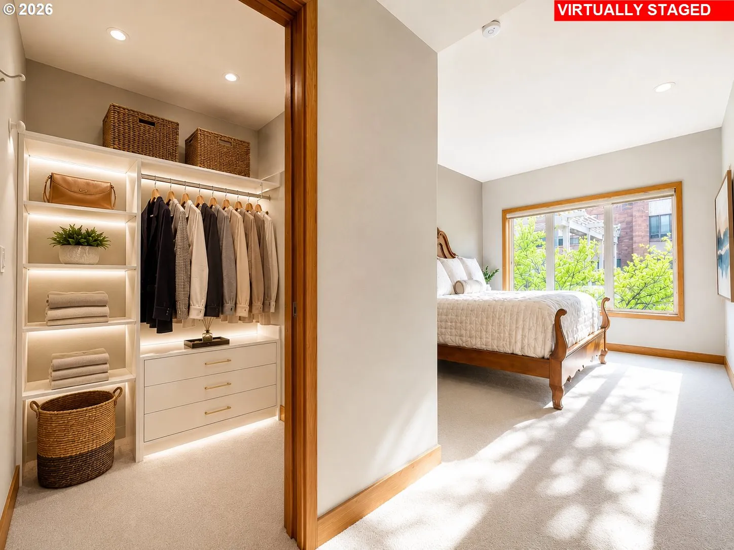 Bedroom, Primary-Walk-In Closet