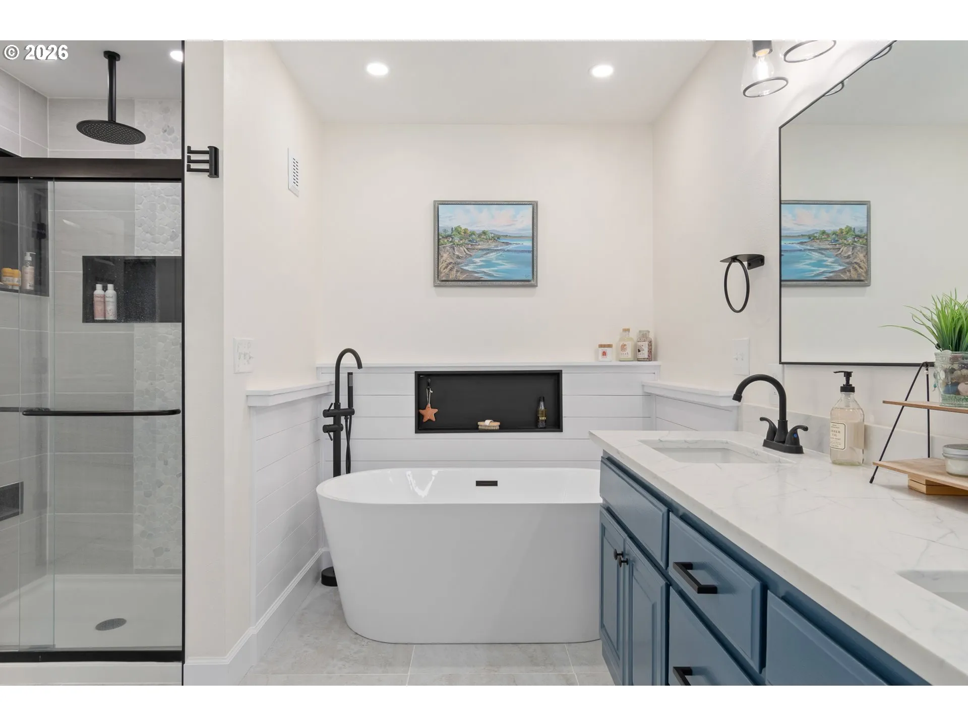 Bathroom, Attached-Walk in Shower