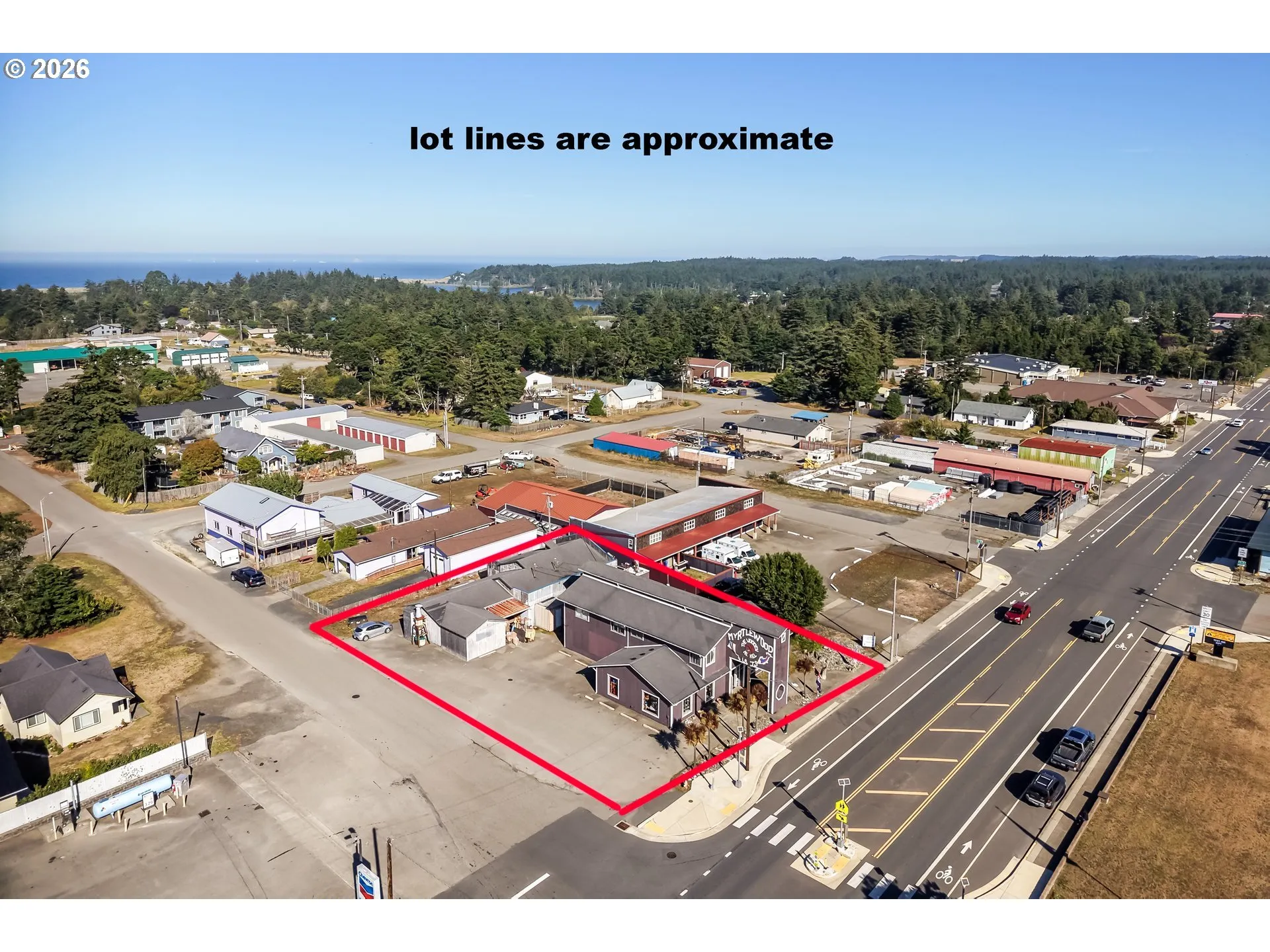 Approximate Property Lines-Aerial