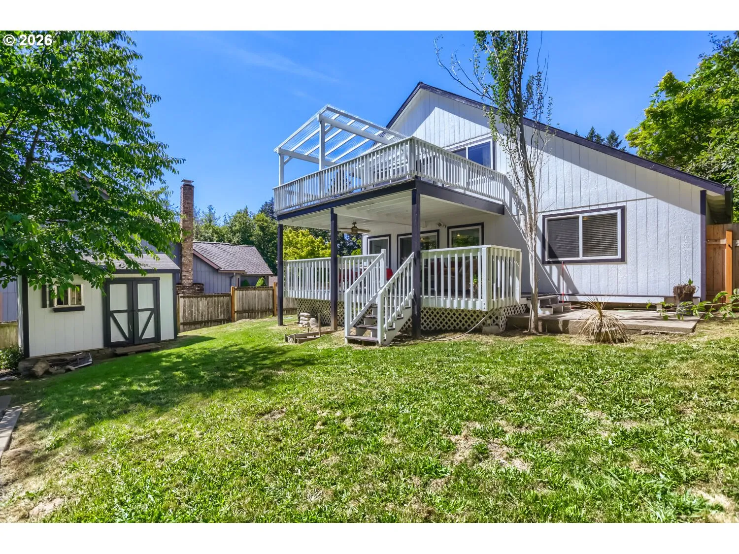 Backyard-View From