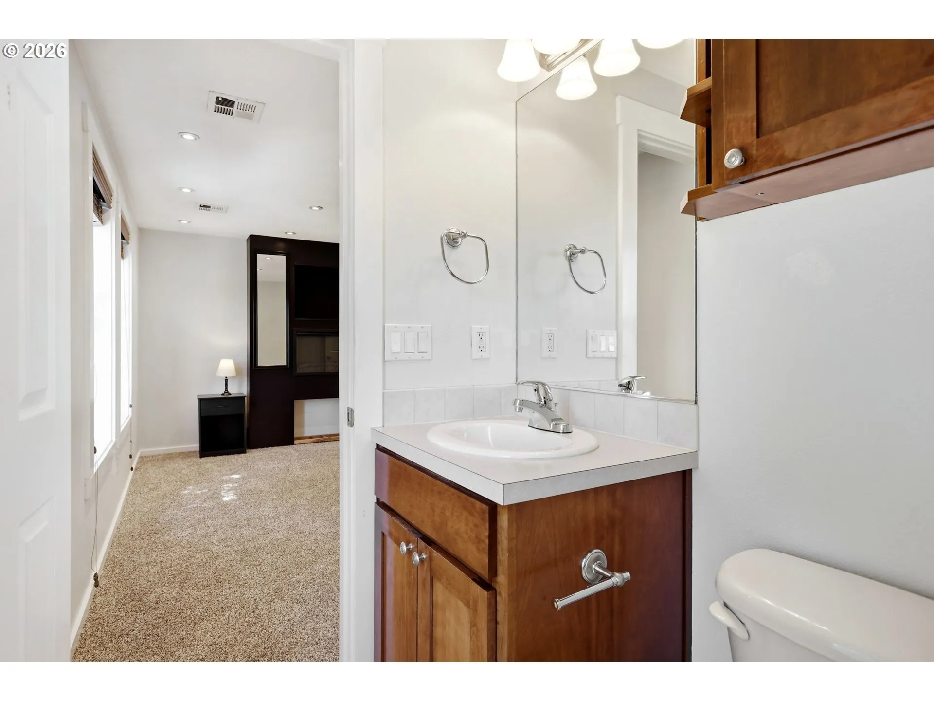 Primary Bedroom-Attached Bathroom