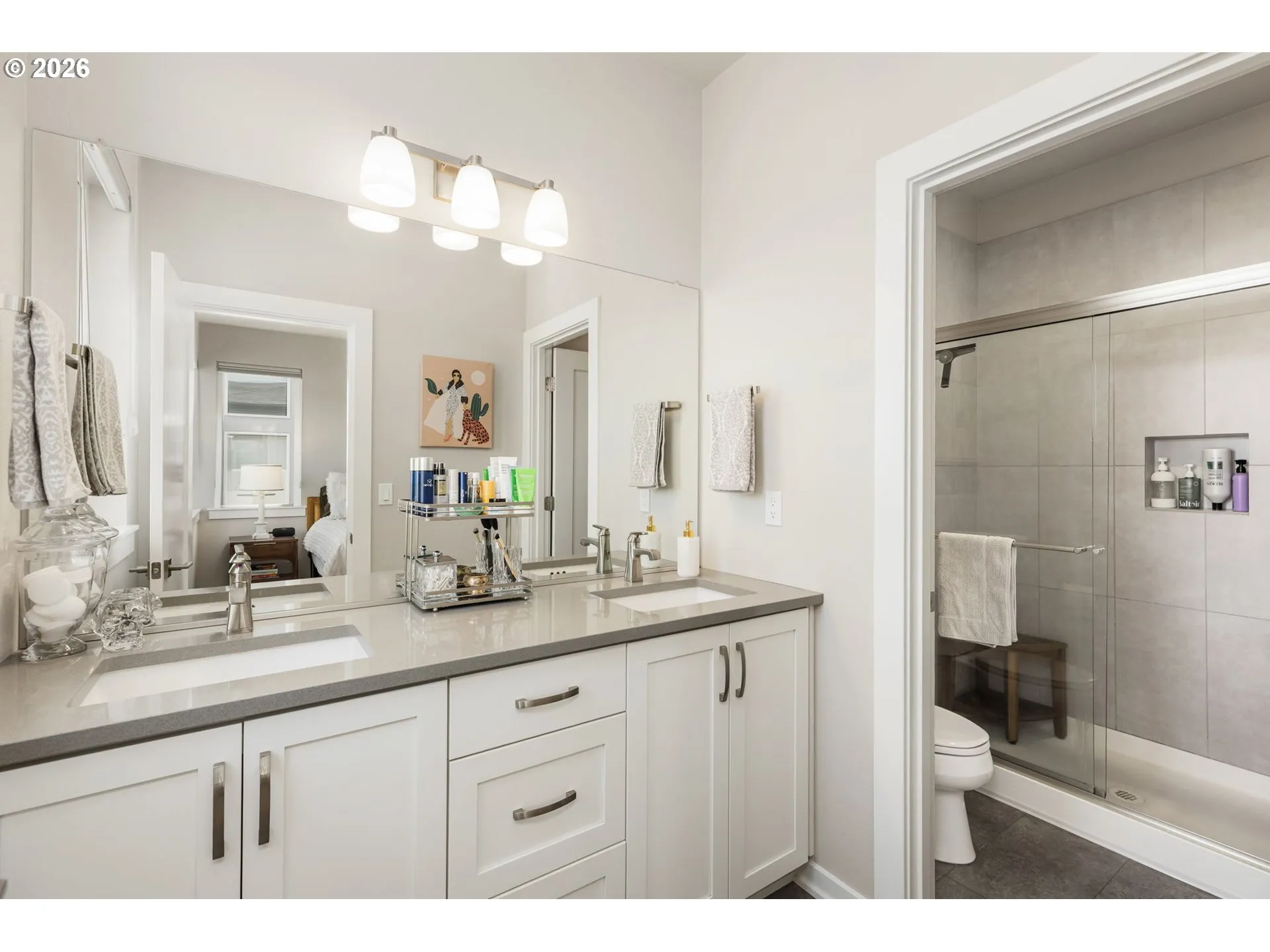 Bathroom, Attached-Walk in Shower