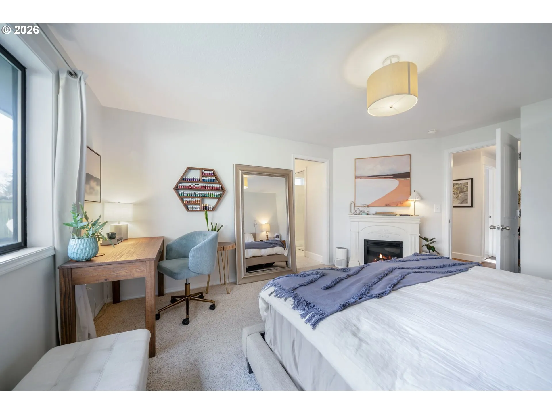 Bedroom, Owner's Suite-View From