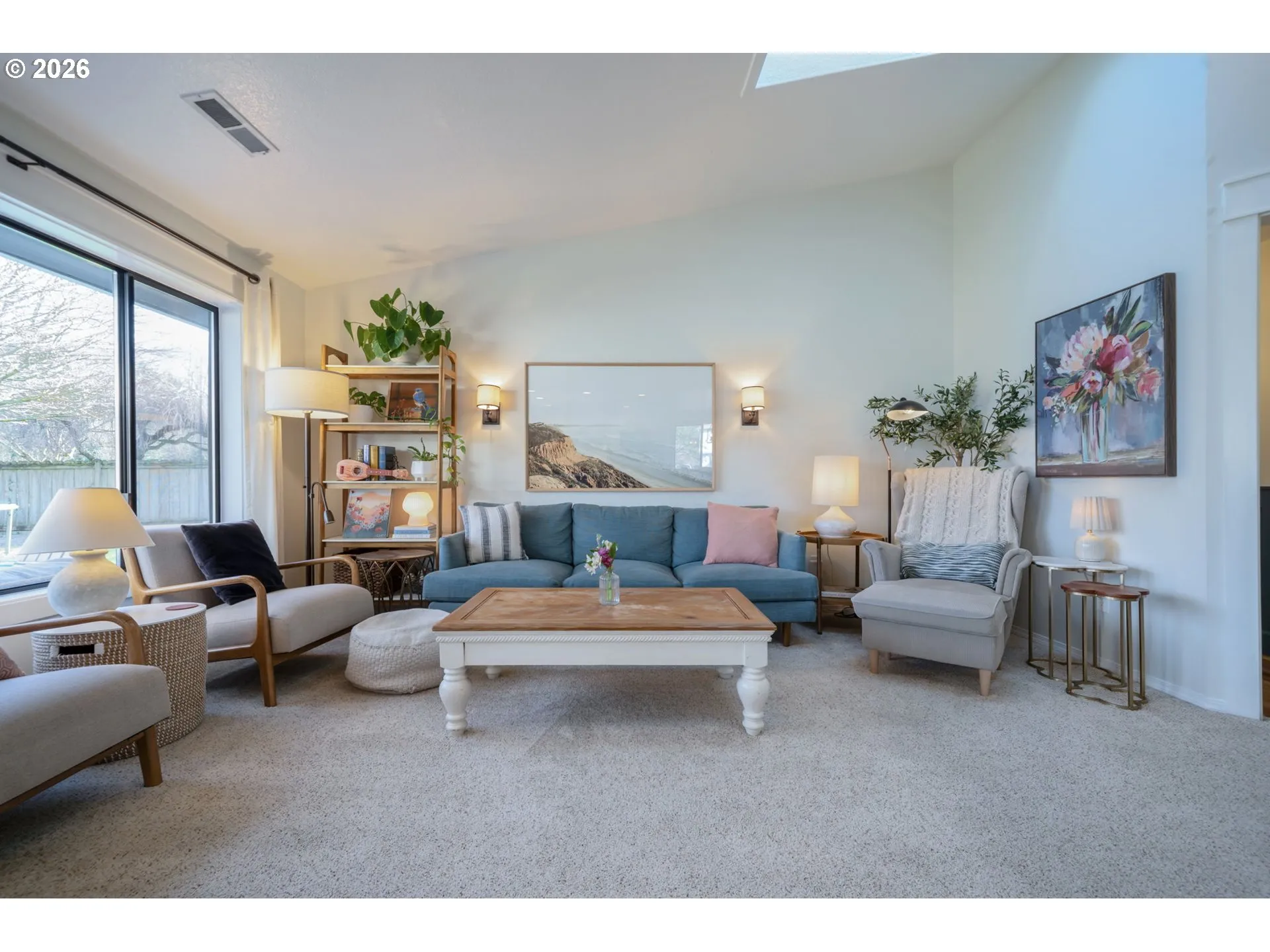 Living Room-Skylight