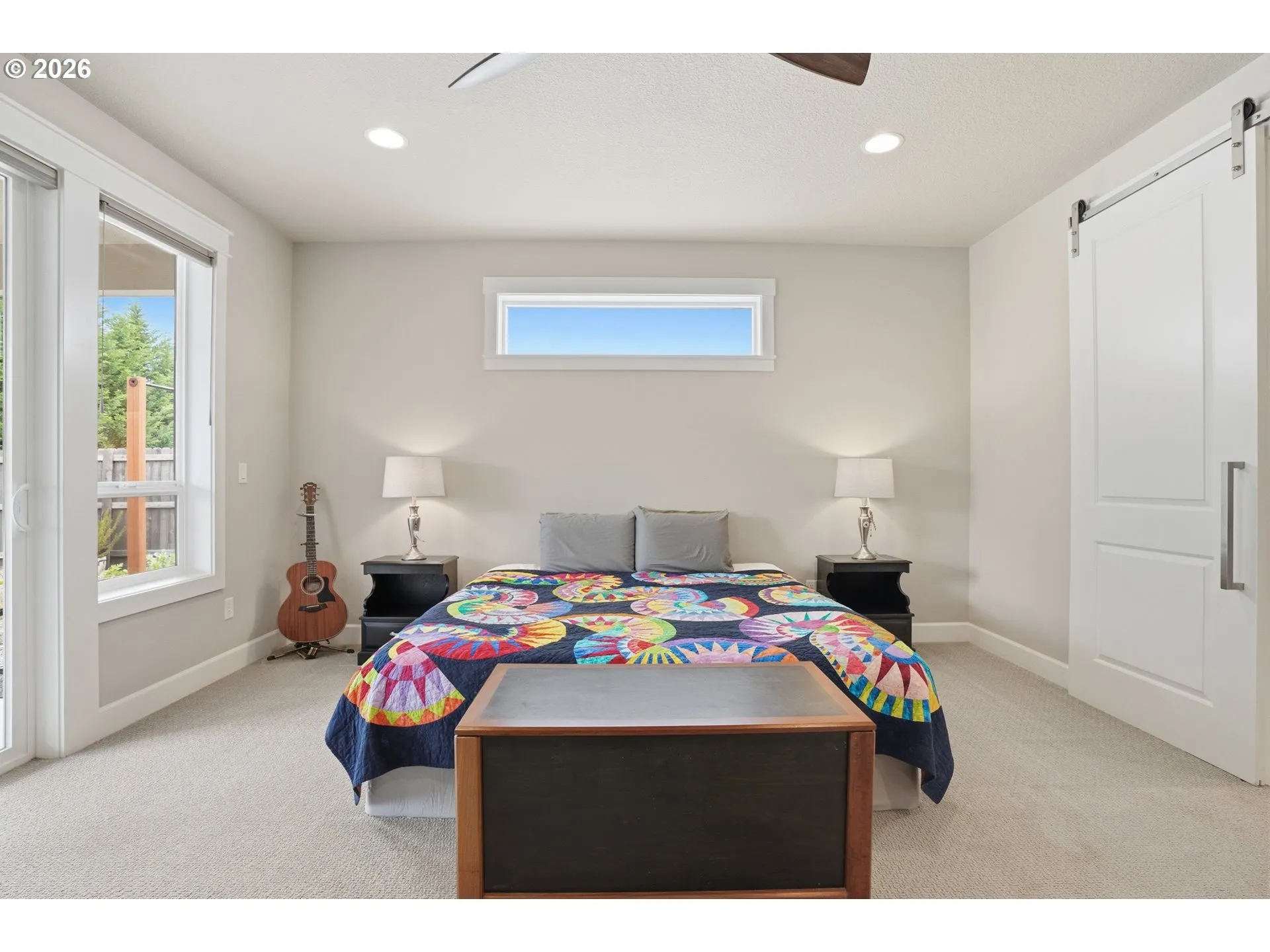Bedroom, Primary-Ceiling Fan