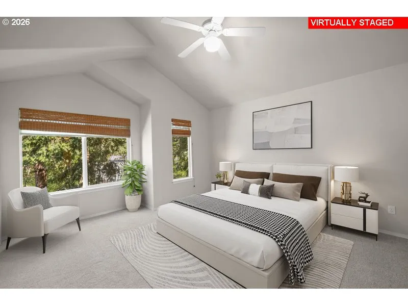 Primary Bedroom-Vaulted Ceilings