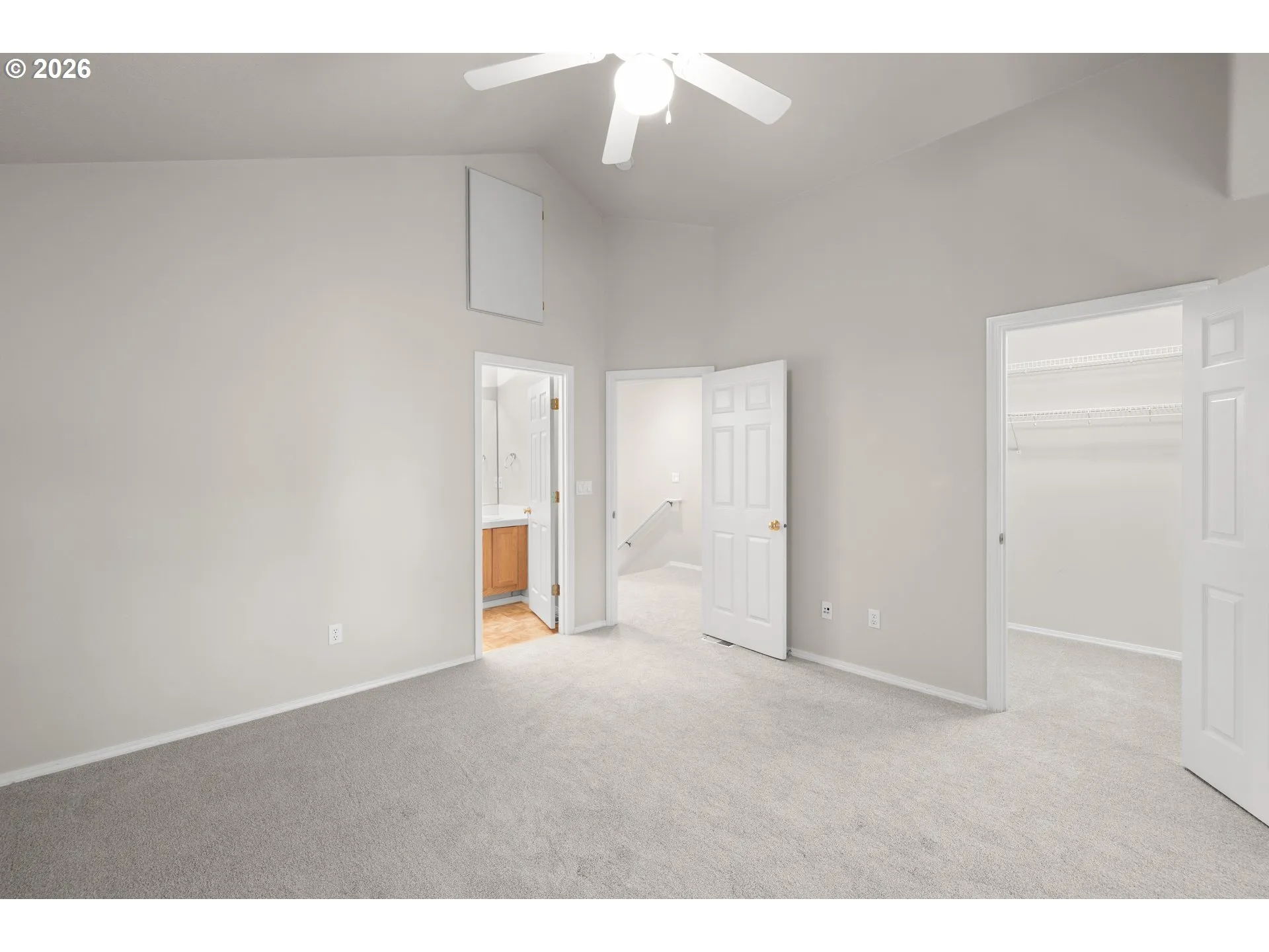 Primary Bedroom-Attached Bathroom