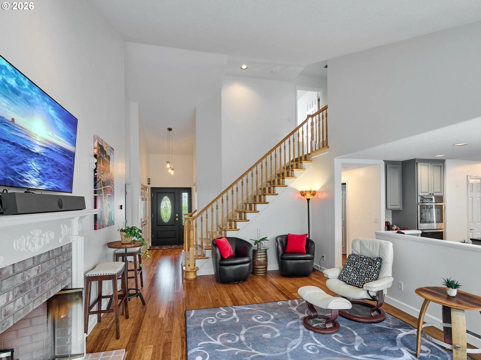 Living Room-View From