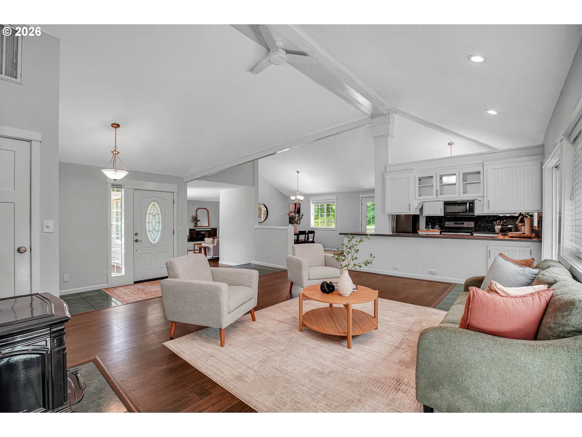 Living Room-View From