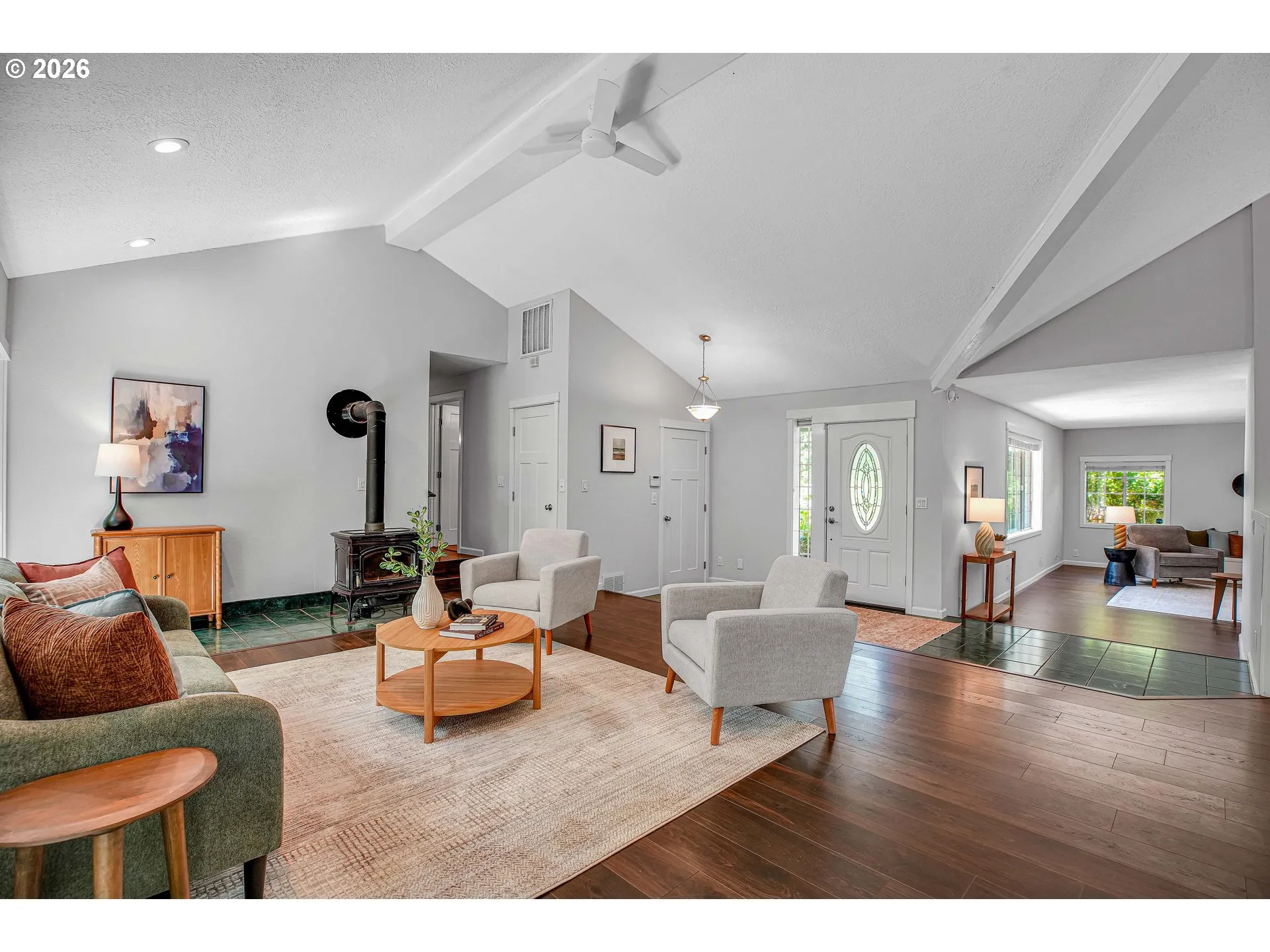 Living Room-View From