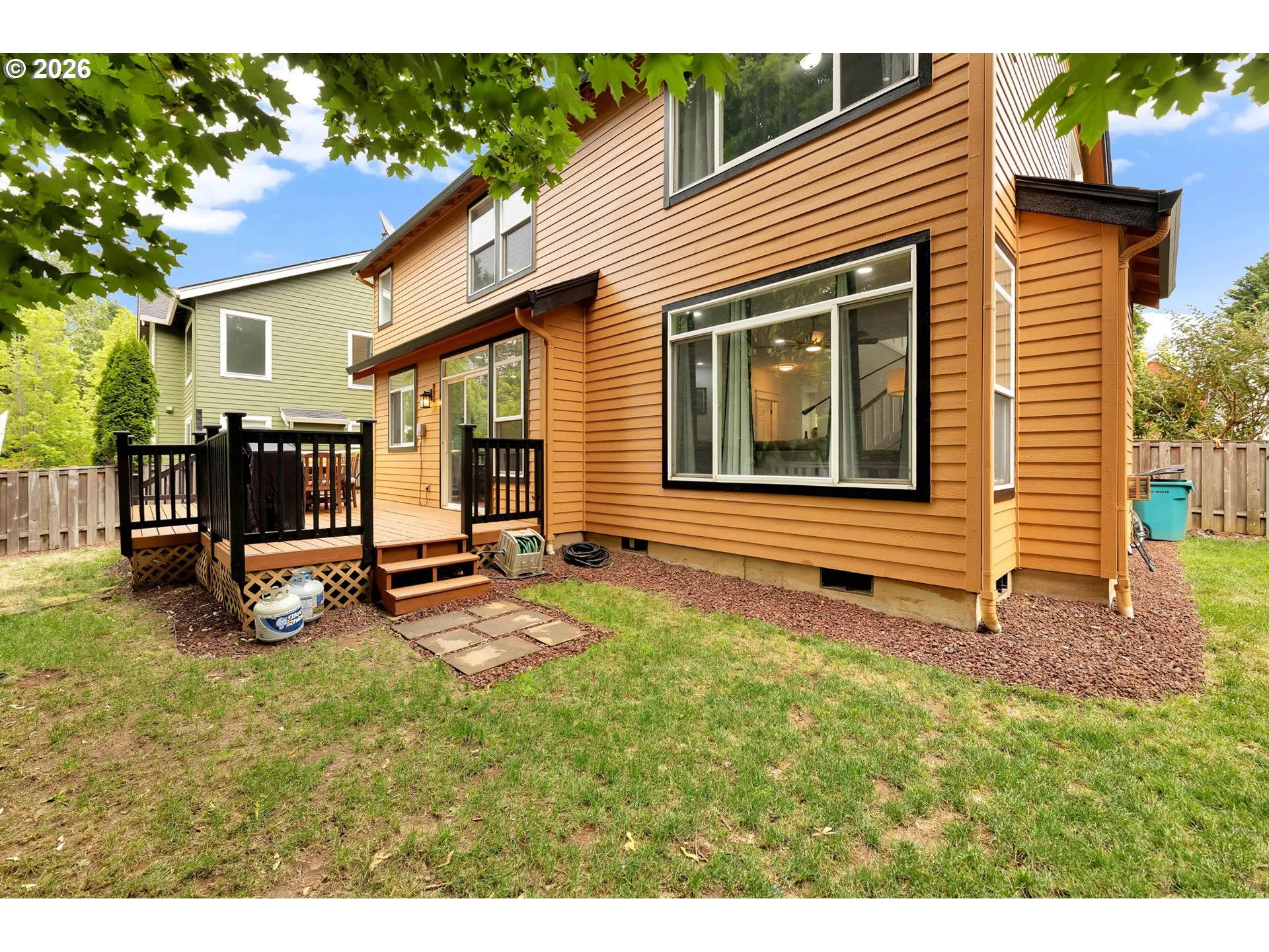 Backyard-View From