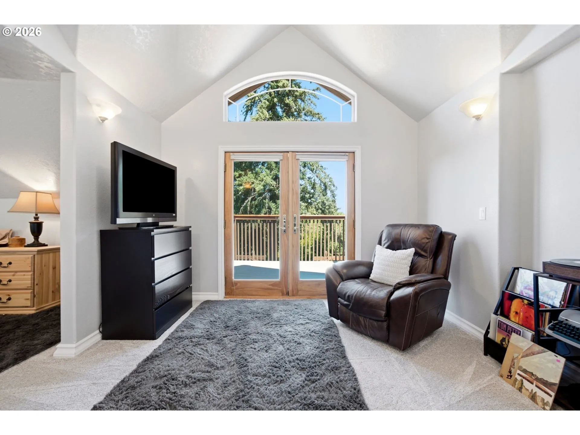 Bedroom-Vaulted Ceilings