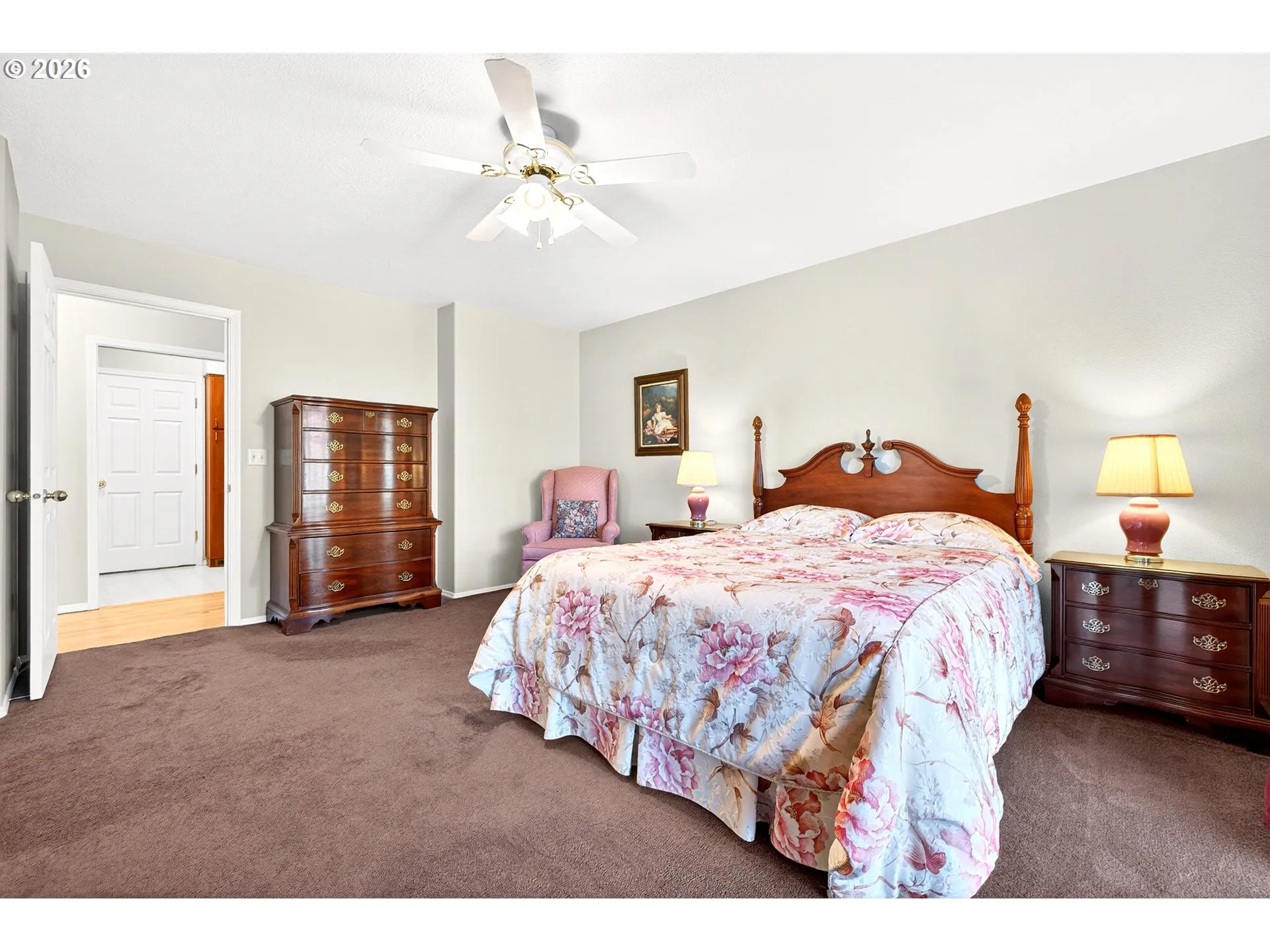 Primary Bedroom-Ceiling Fan