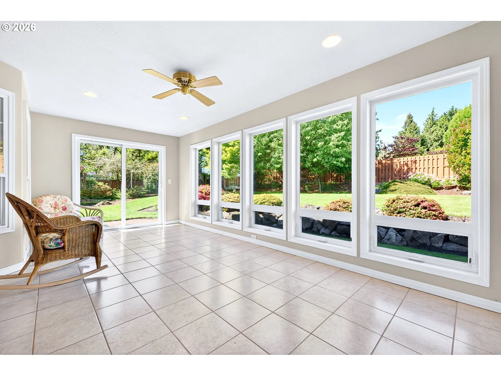 Sun Room-Ceiling Fan