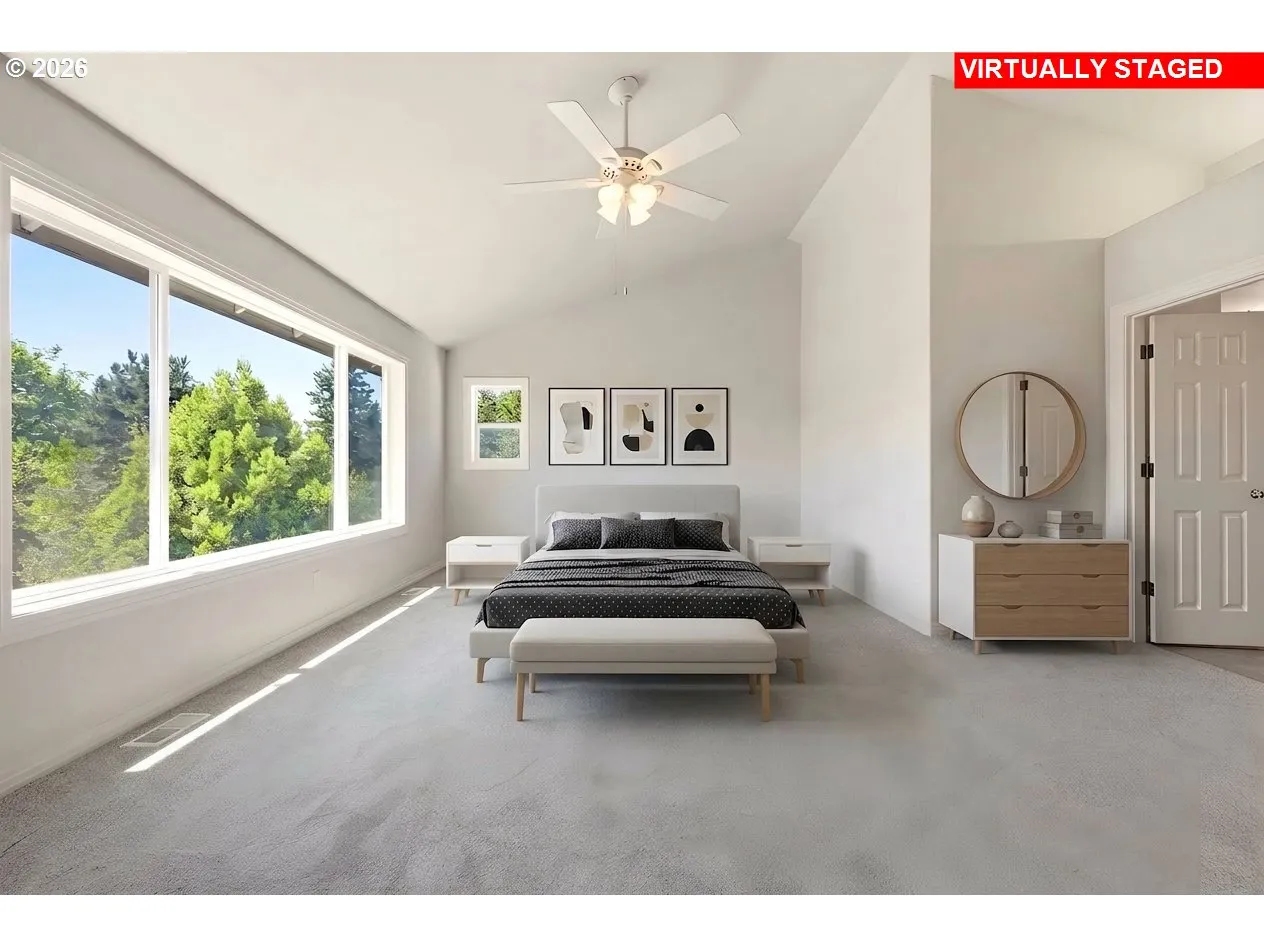Primary Bedroom-Vaulted Ceilings